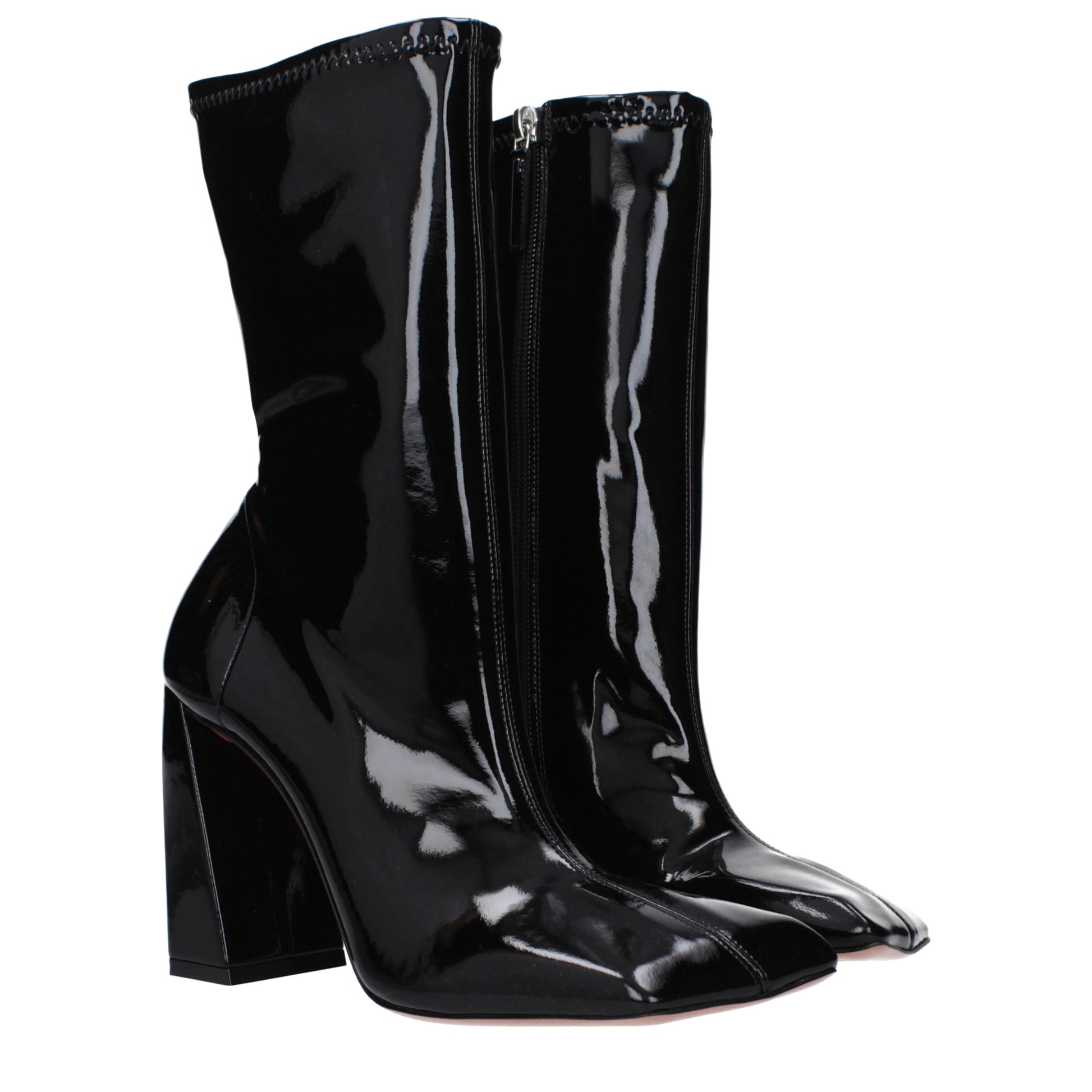 Amina Muaddi Women's Ankle Boots Fabric