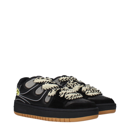 Barrow Sneakers Women Leather Black