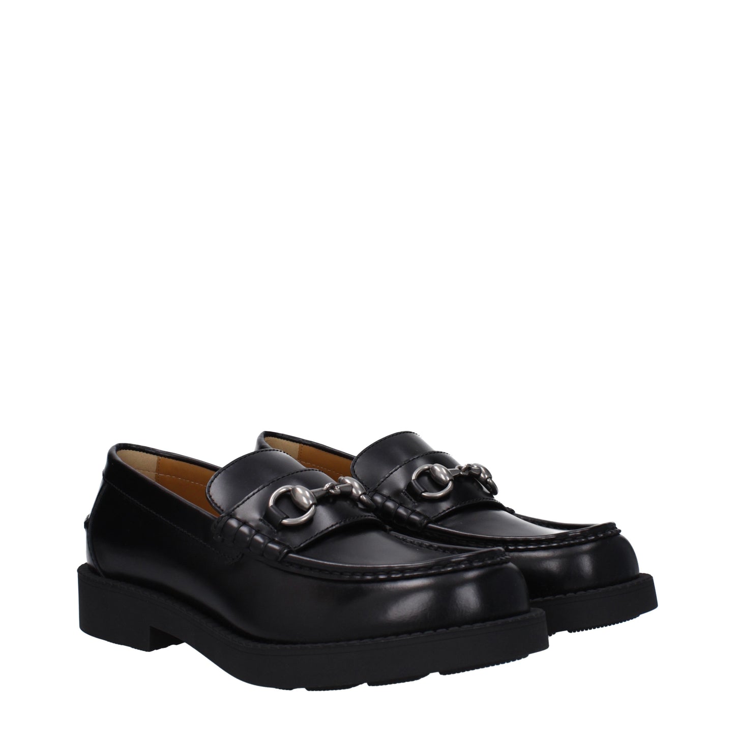 Gucci Men's Loafers in Leather Black