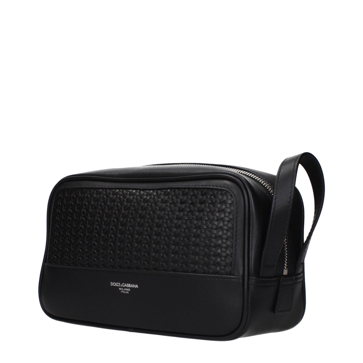 Dolce&Gabbana Beauty Case Men Leather Black