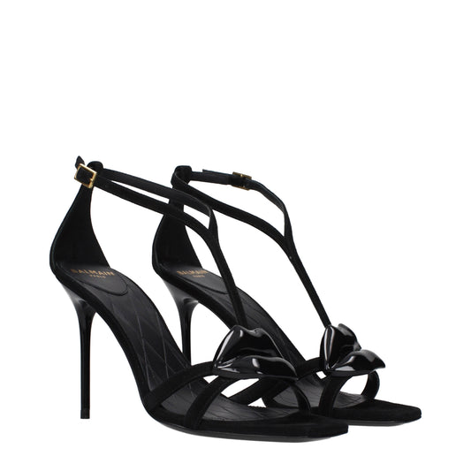 Balmain Women's Sandals Suede