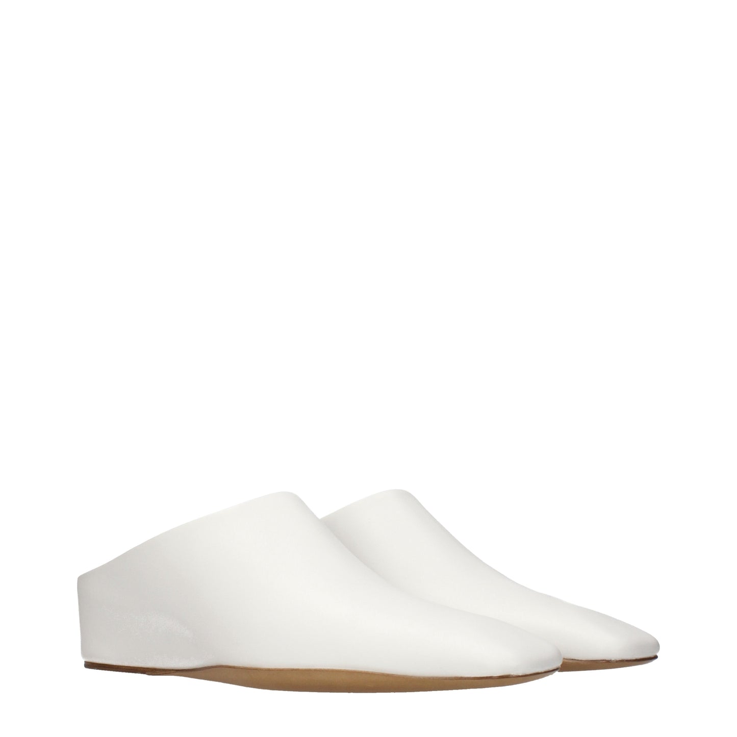 Jil Sander Slippers and Clogs Women Leather White