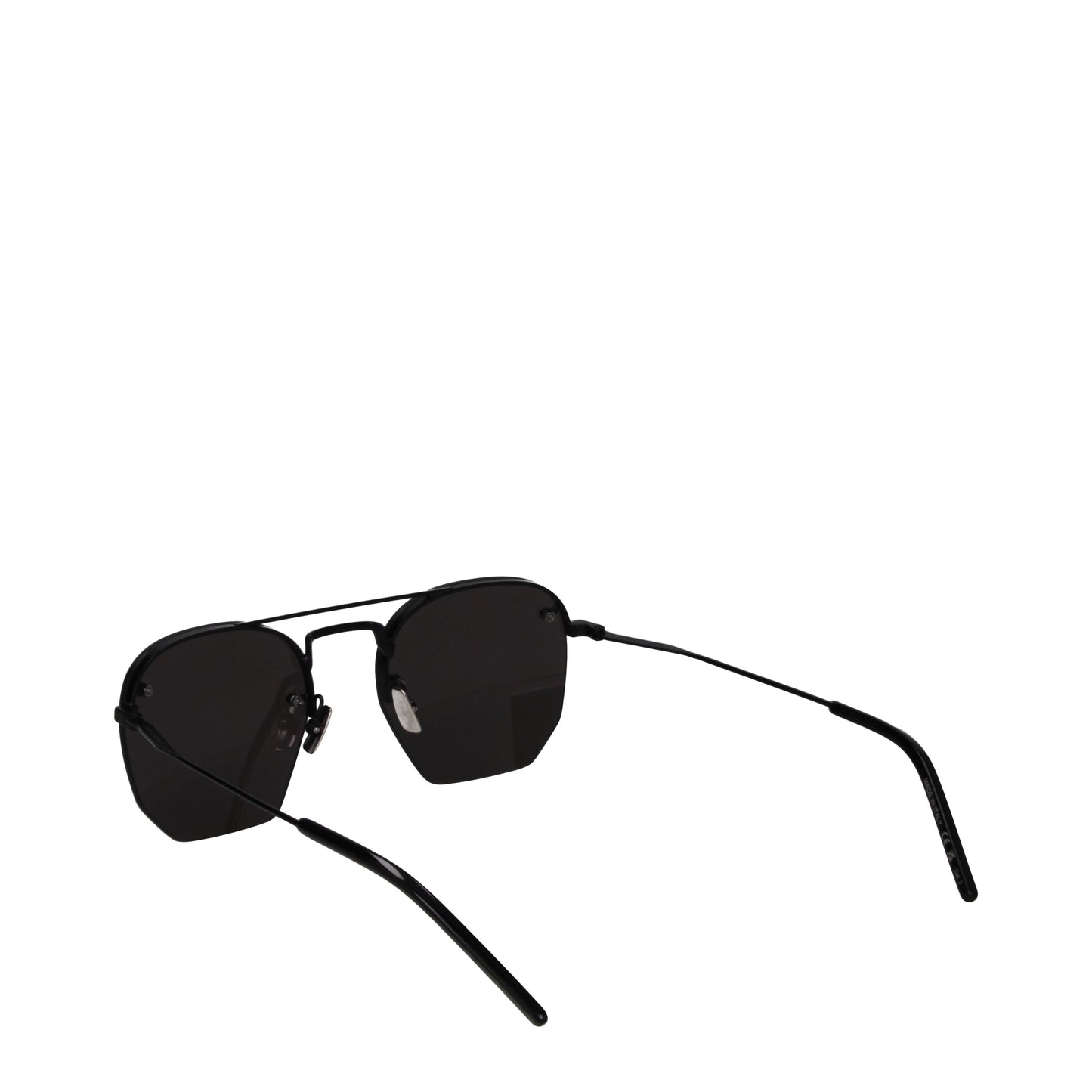 Saint Laurent Sunglasses Men Metal Black/Smokey