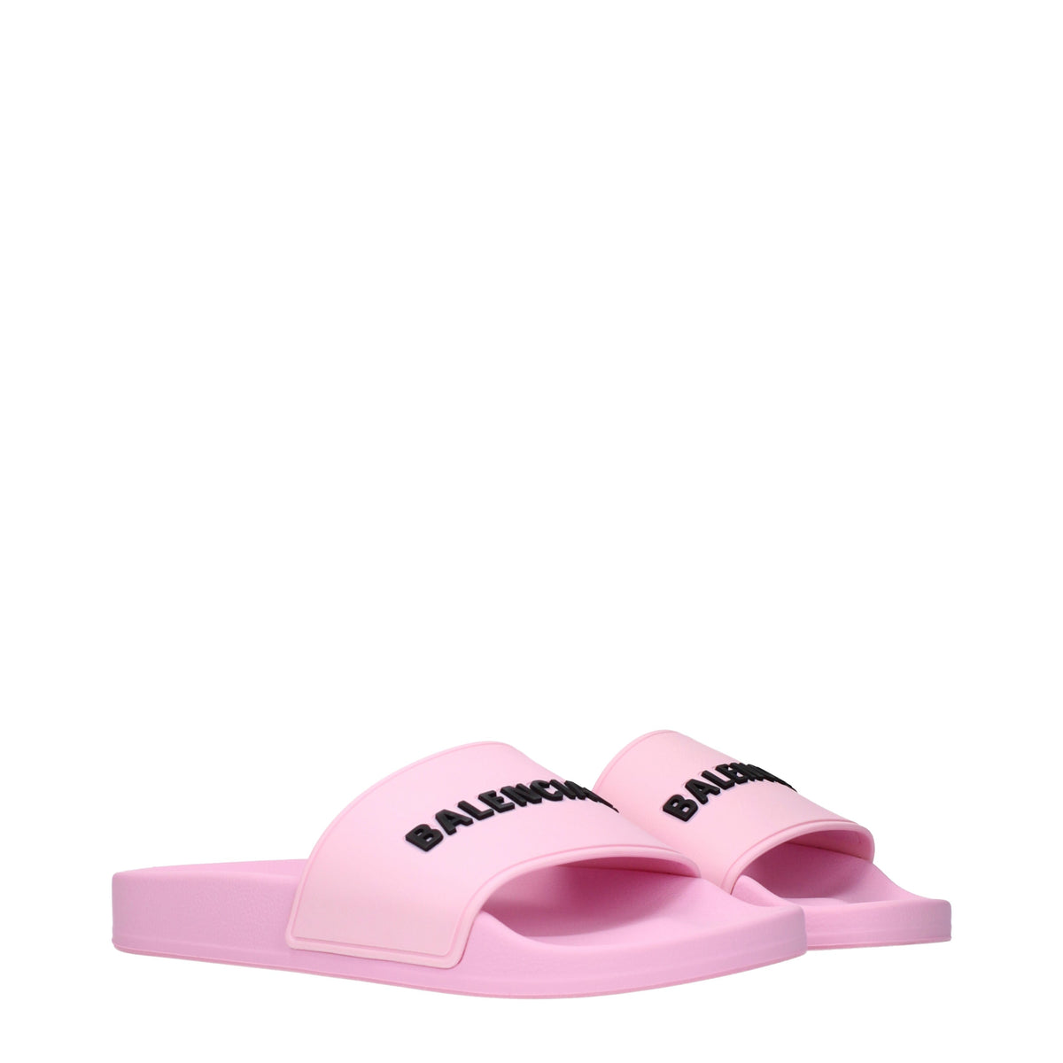 Balenciaga Slippers and Clogs Women Rubber Pink/Light