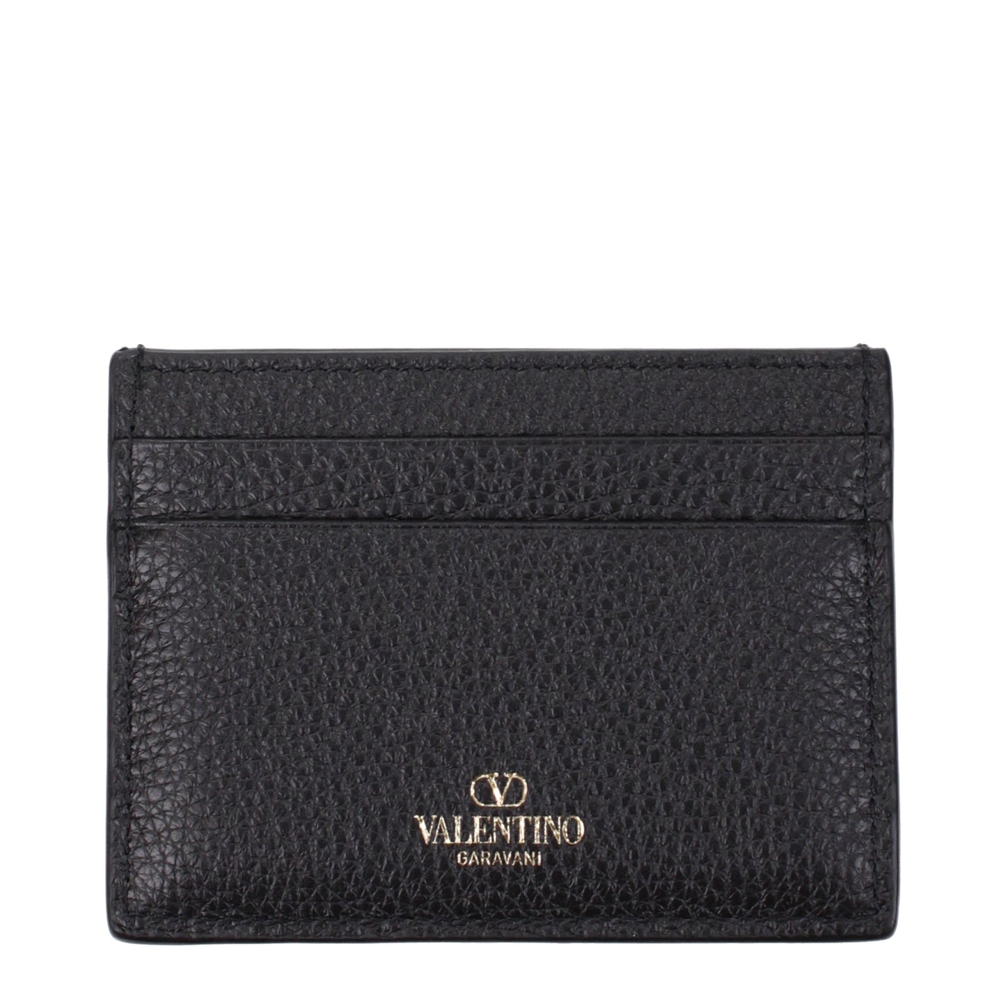 Valentino Garavani Document Holders Women Leather Black