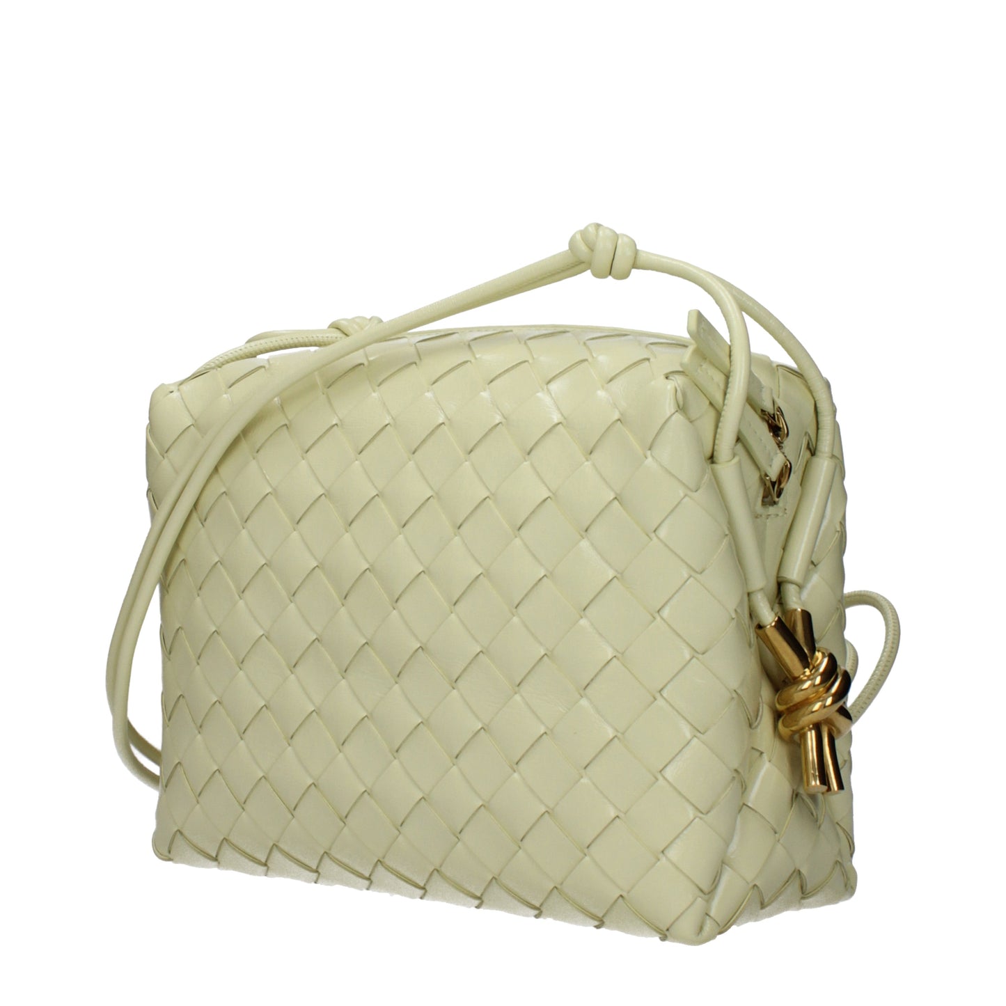Bottega Veneta Women's Crossbody Bags Leather Cream