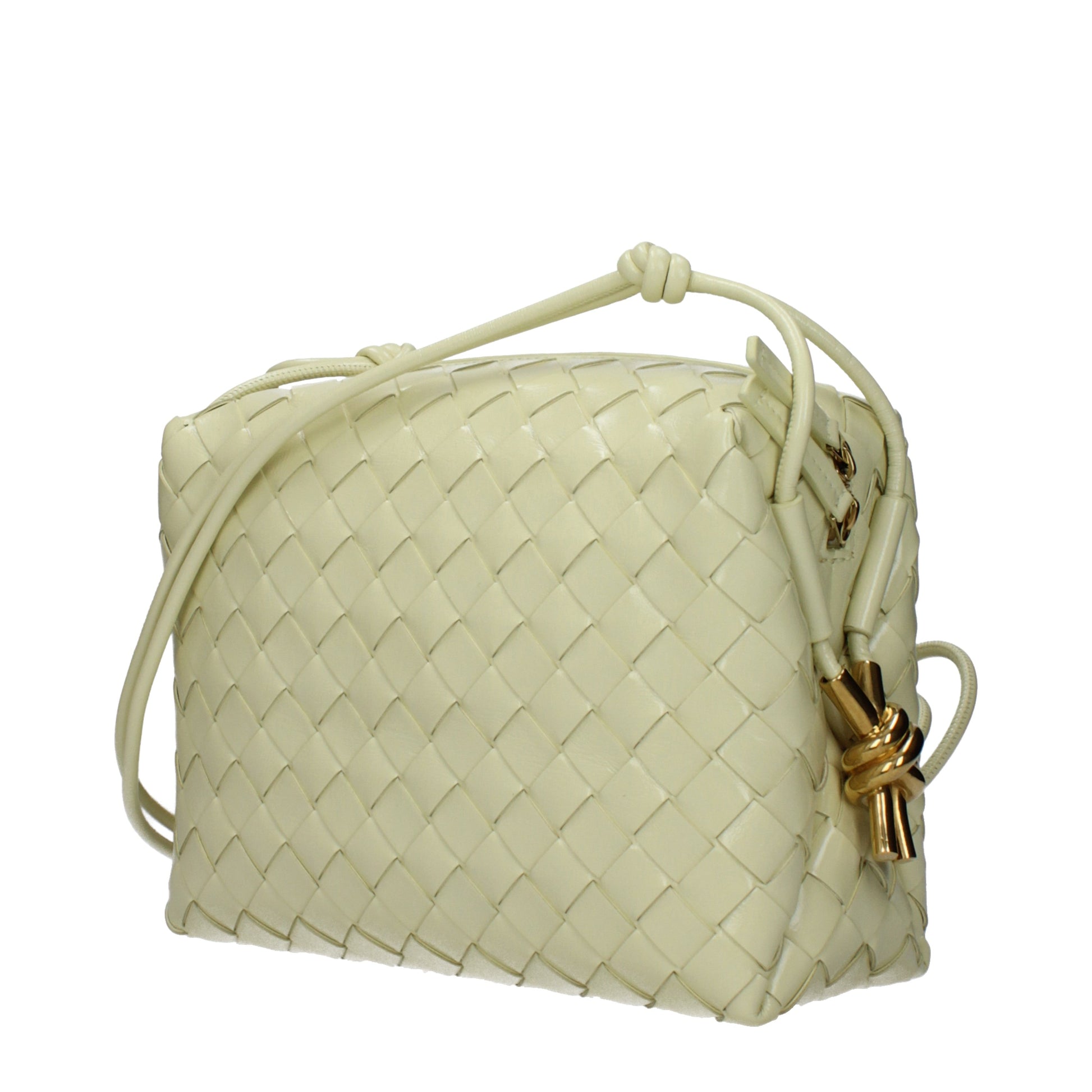 Bottega Veneta Women's Crossbody Bags Leather Cream