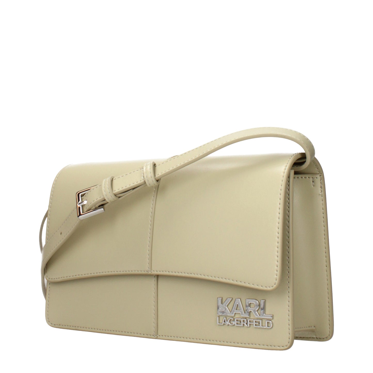 Karl Lagerfeld Crossbody Bags Women Polyurethane Green/Green Tea
