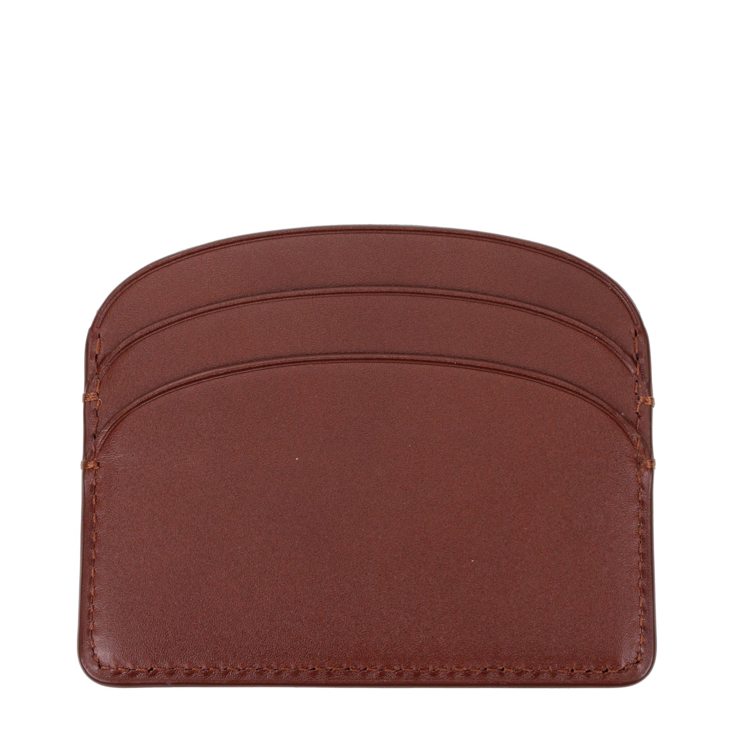 A.P.C. Document Holders Women Leather Brown