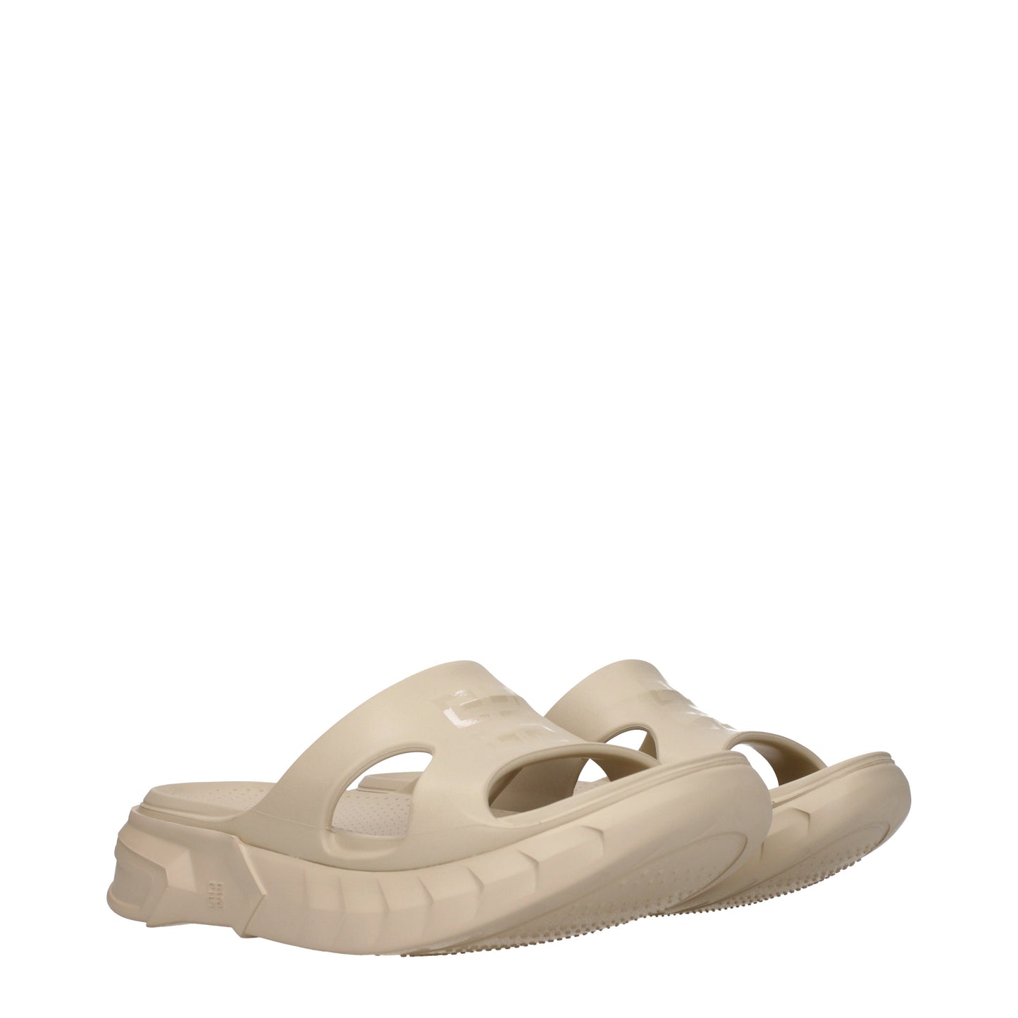 Givenchy Sandals & Slippers Men Rubber Beige