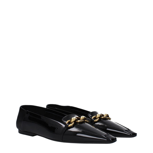 Saint Laurent Women's Loafers Patent Leather