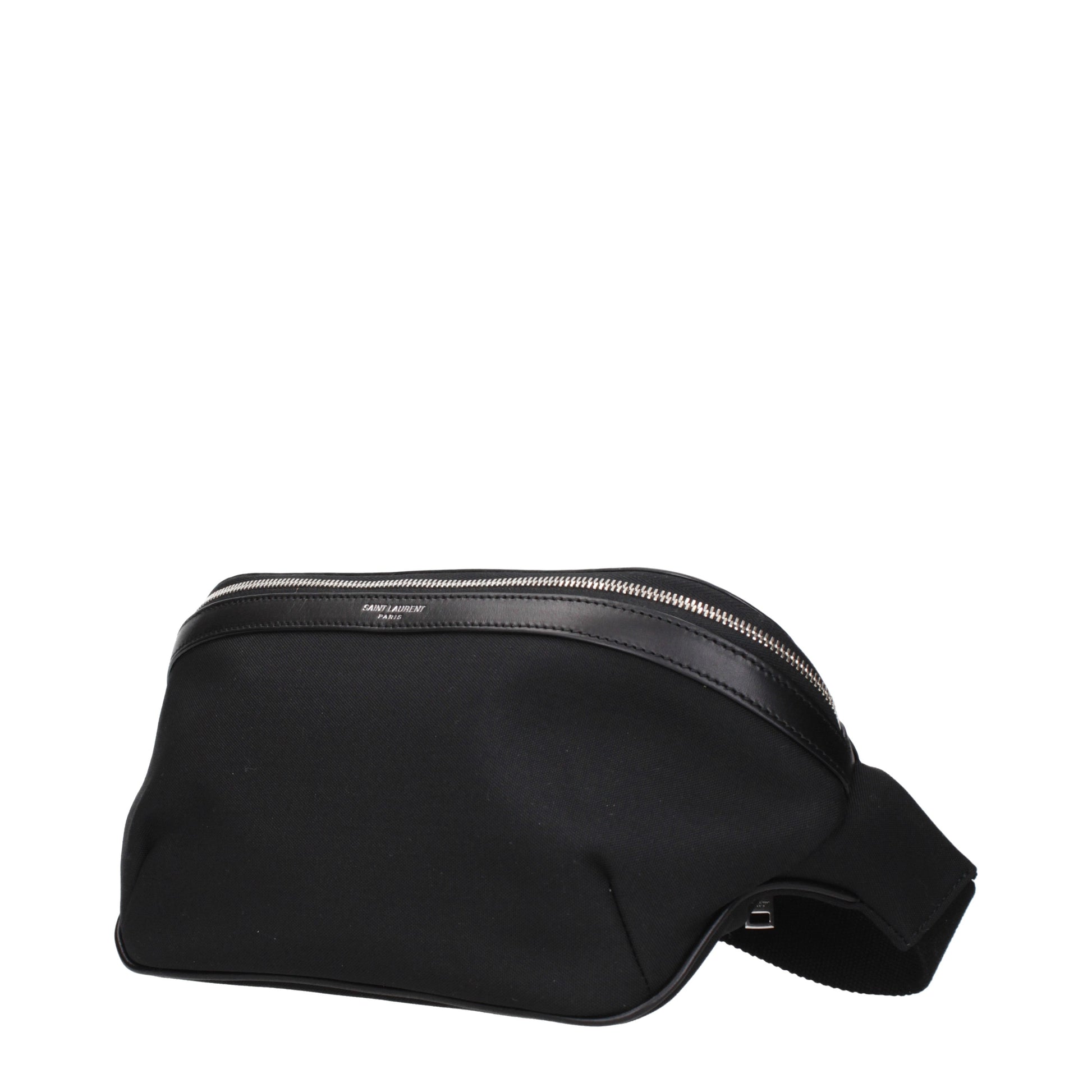 Saint Laurent Backpacks and Bumbags Men Fabric  Black