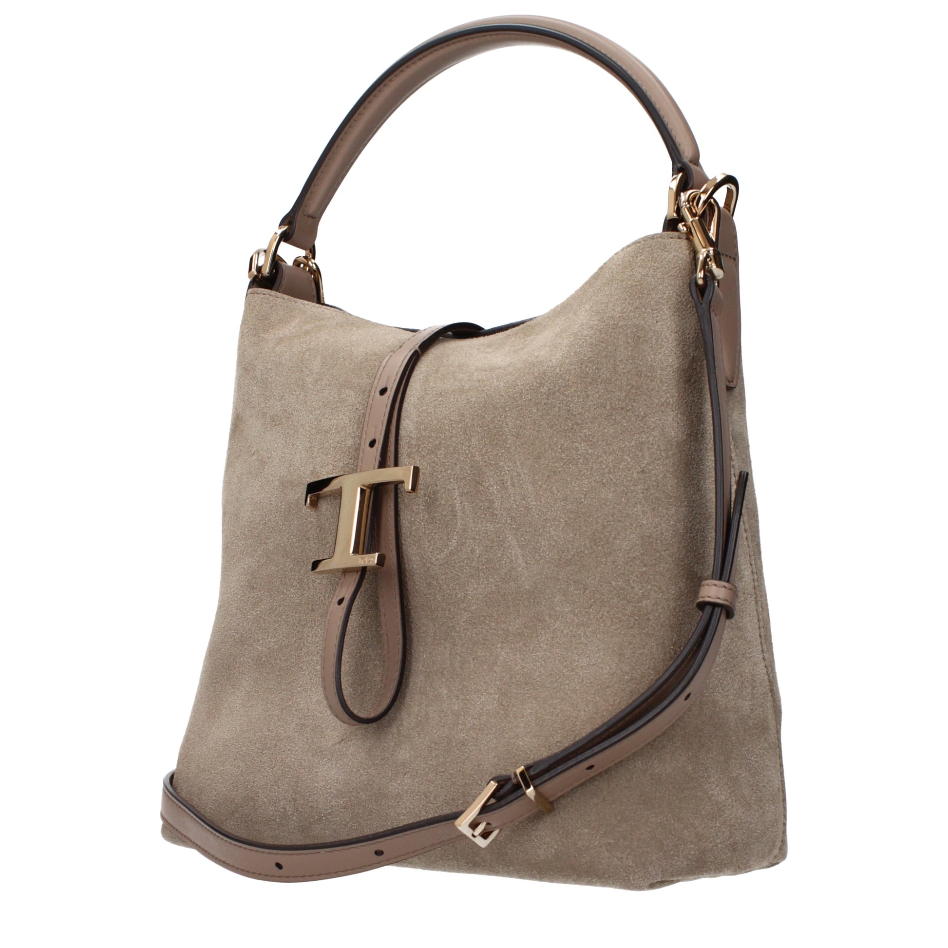 Tod's Handbags Women Suede Brown