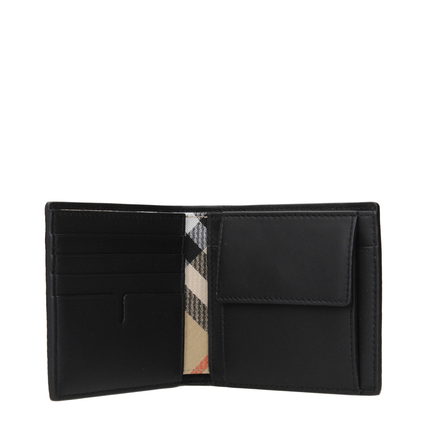 Burberry Wallets Men Leather Black