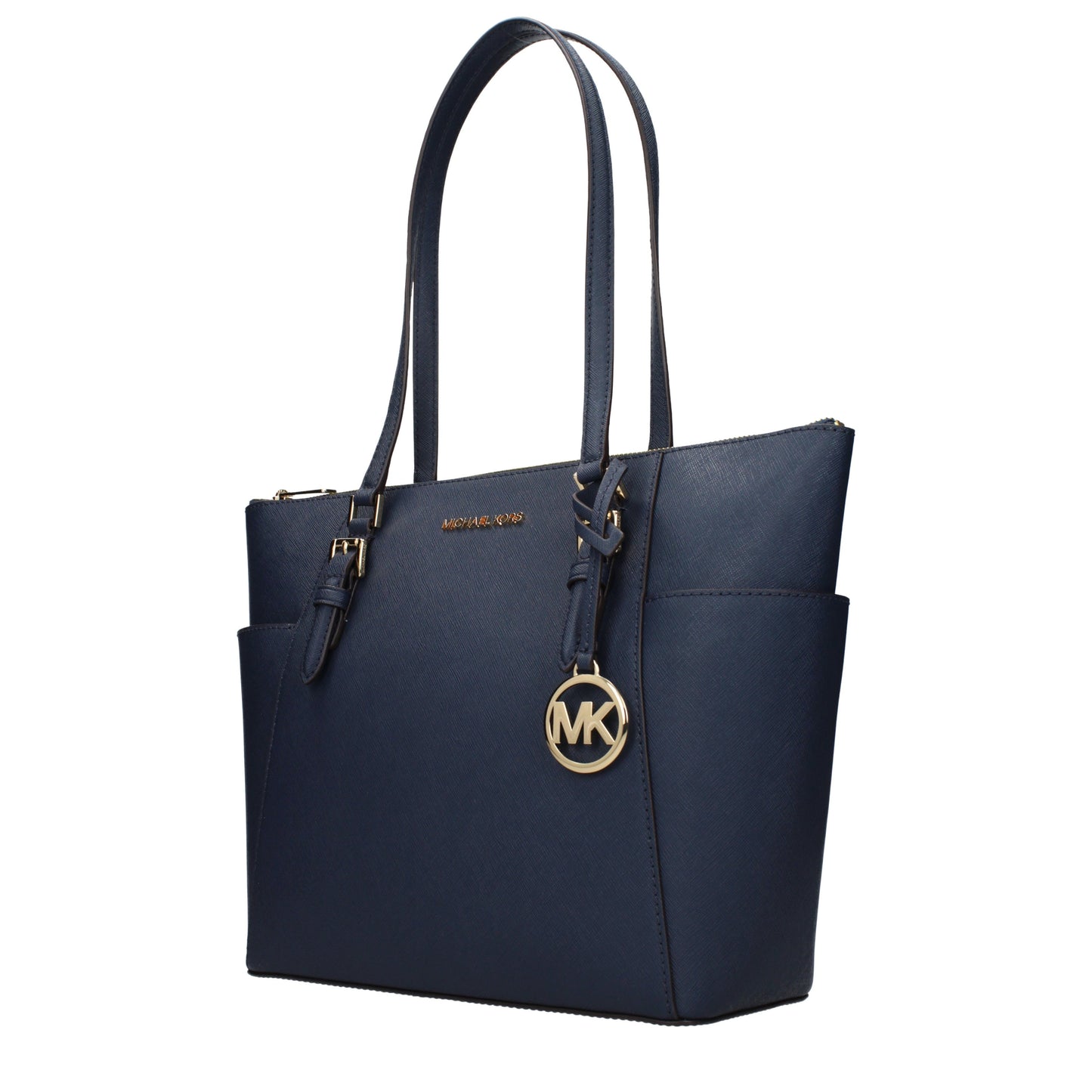 Michael Kors Women's Shoulder Bags Leather Navy