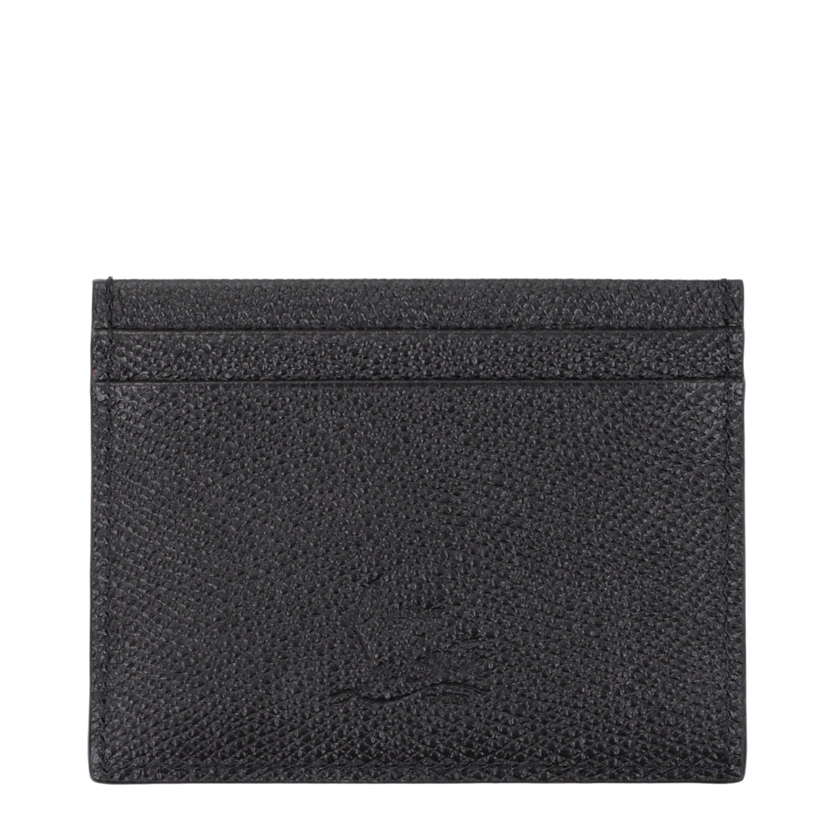 Louboutin Document Holders Men Leather Black