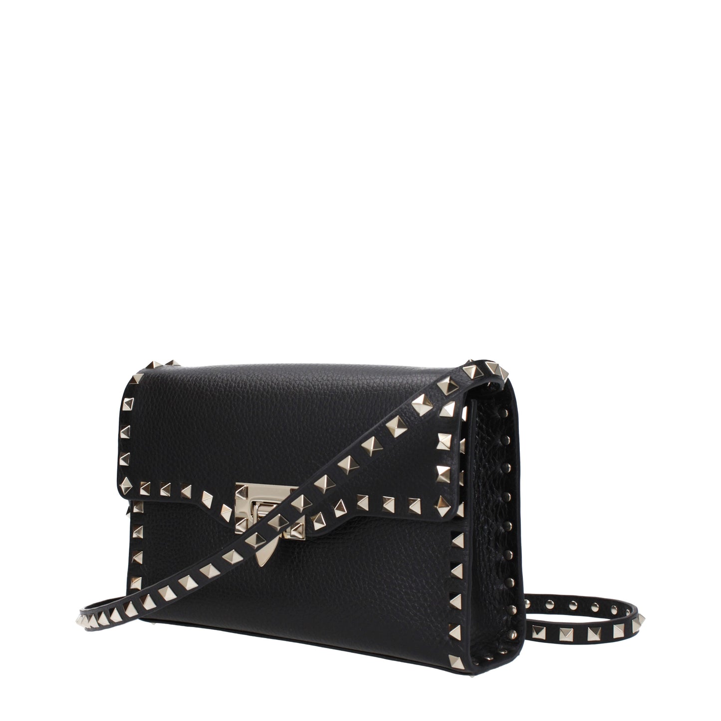 Valentino Garavani Crossbody Bags Women Leather Black