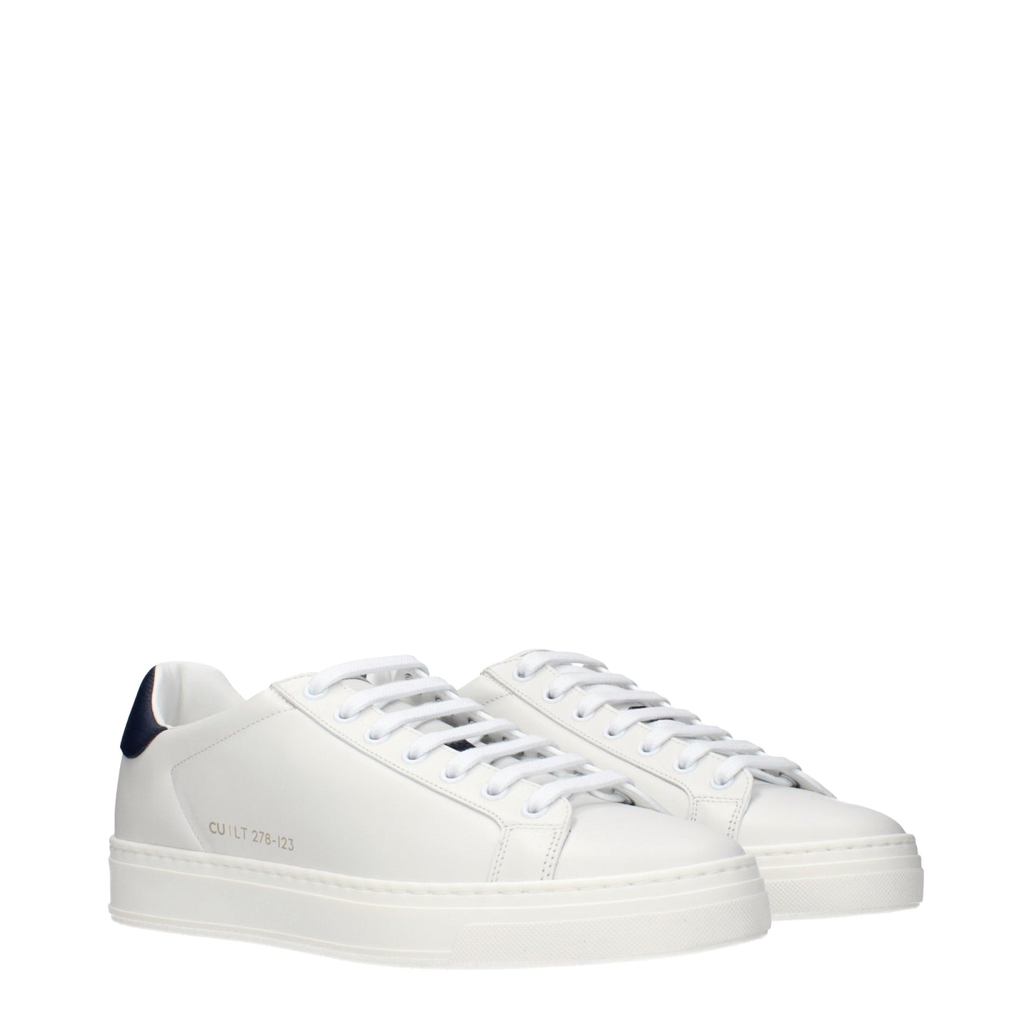 CU I LT Essence Sneakers Men Leather White/Sea Blue
