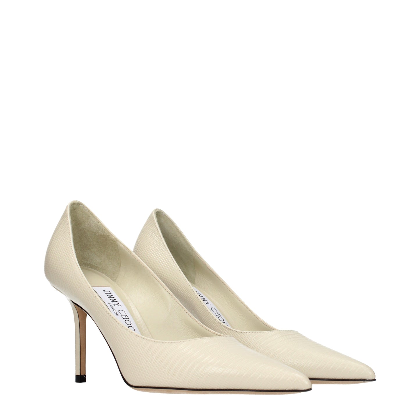Jimmy Choo Pumps Women Leather Beige/Bamboo