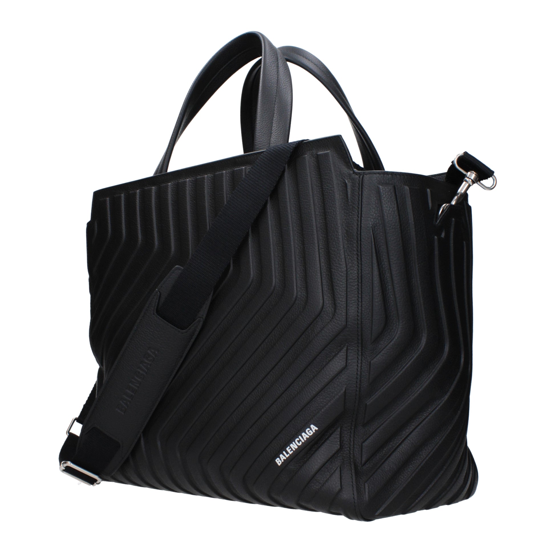 Balenciaga Handbags Women Leather Black