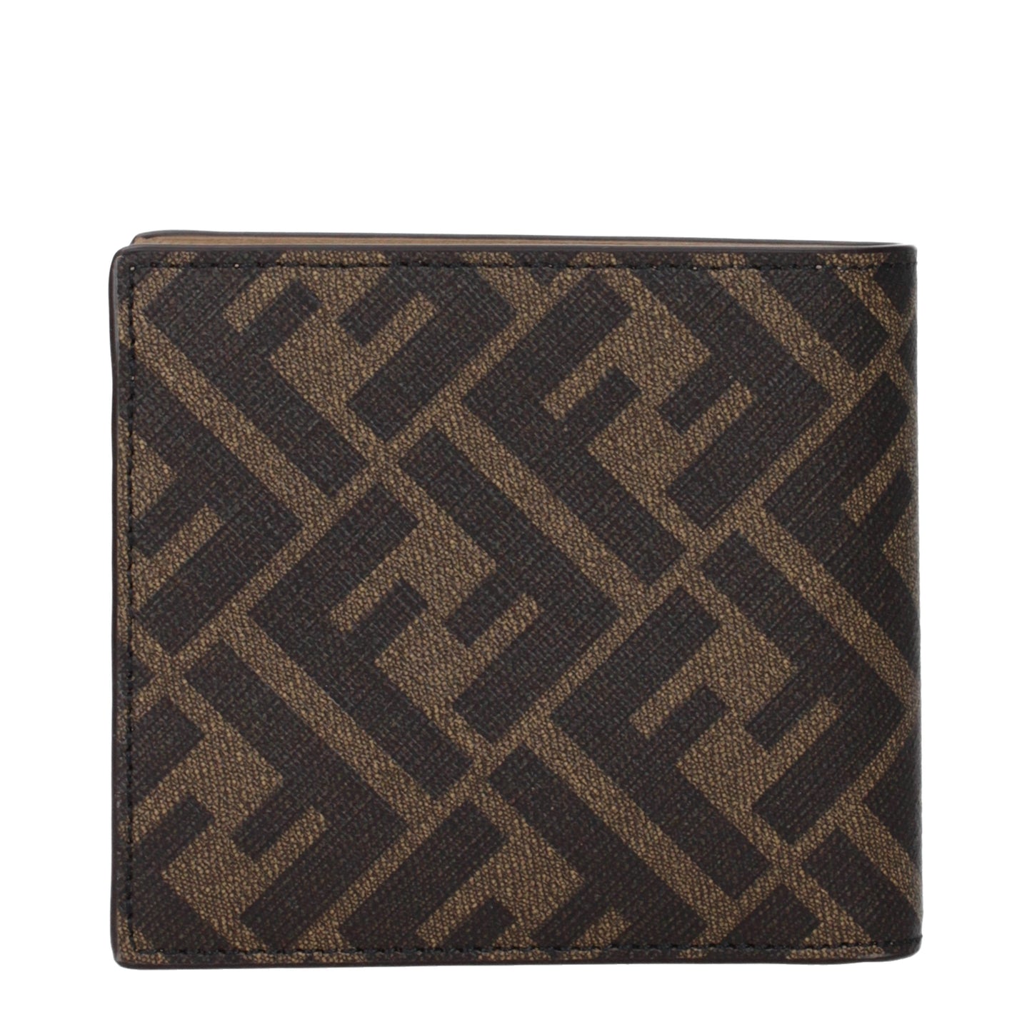 Fendi Wallets Men Fabric  Brown/Tobacco