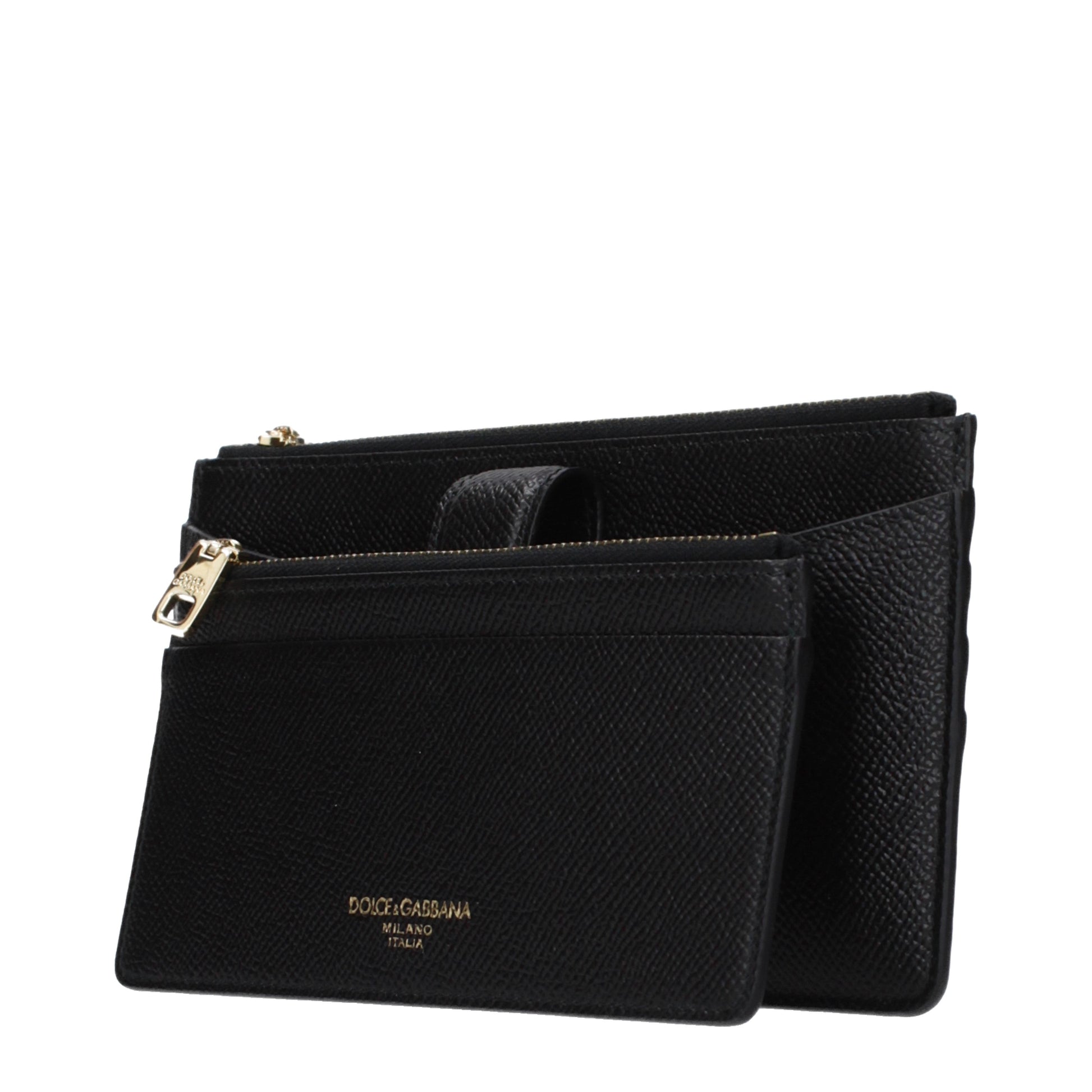 Dolce&Gabbana Wallets Women Leather Black