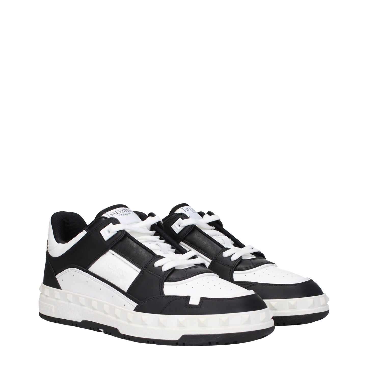 Valentino Garavani Men's Sneakers in Leather White/Black