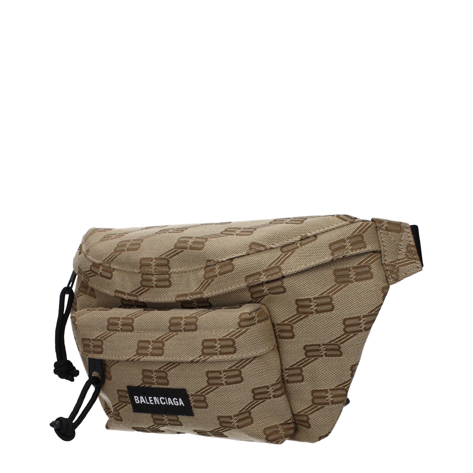 Balenciaga Backpacks and Bumbags Men Fabric  Beige/Ebony