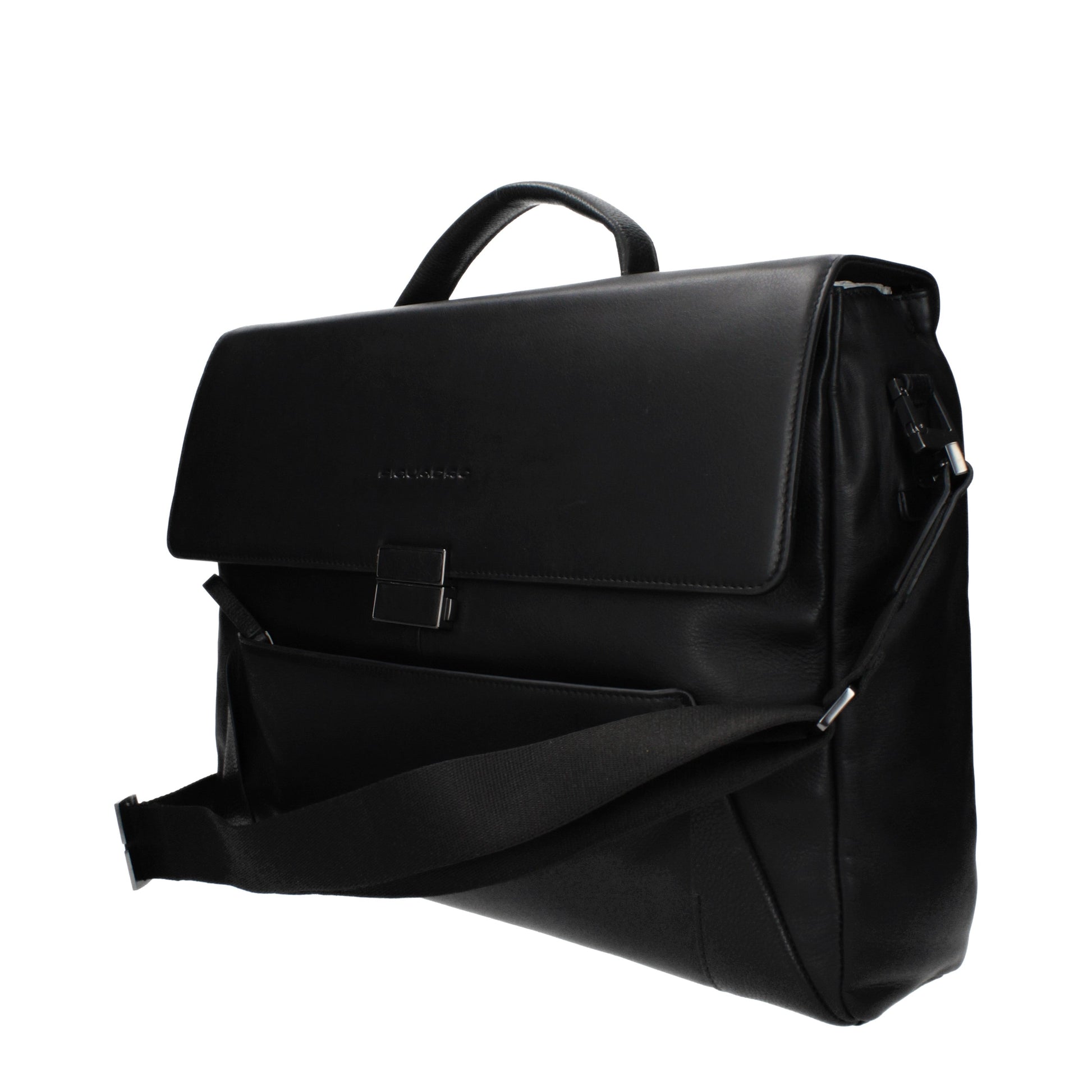 Piquadro Work Bags Men Leather Black