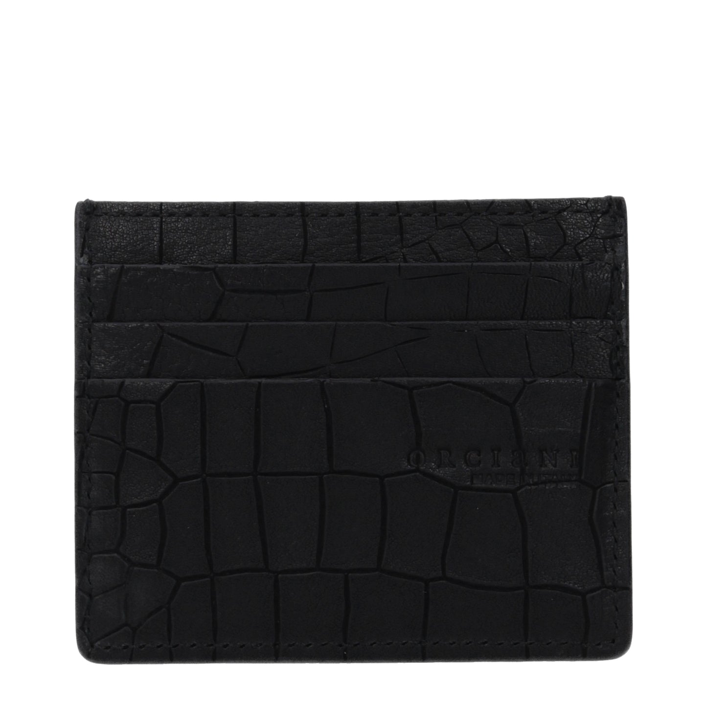 Orciani Document Holders Men Leather Black