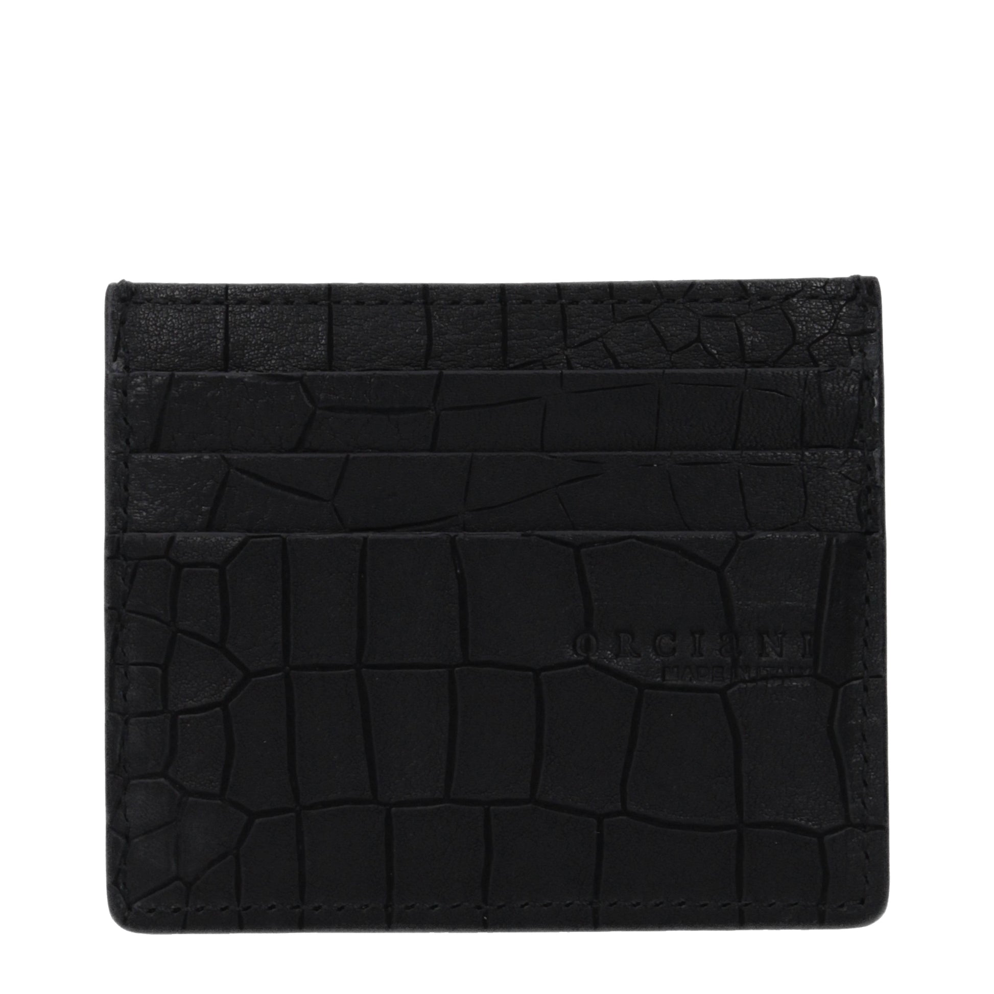 Orciani Document Holders Men Leather Black