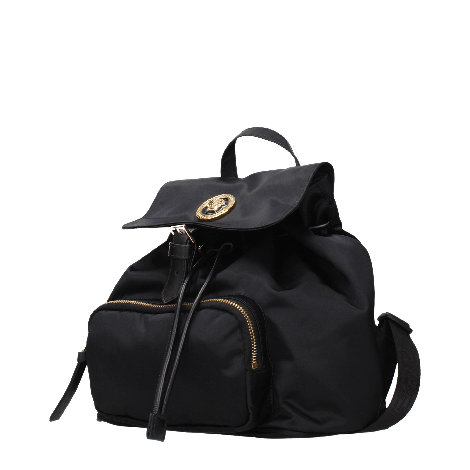Versace Backpacks and Bumbags Women Fabric  Black