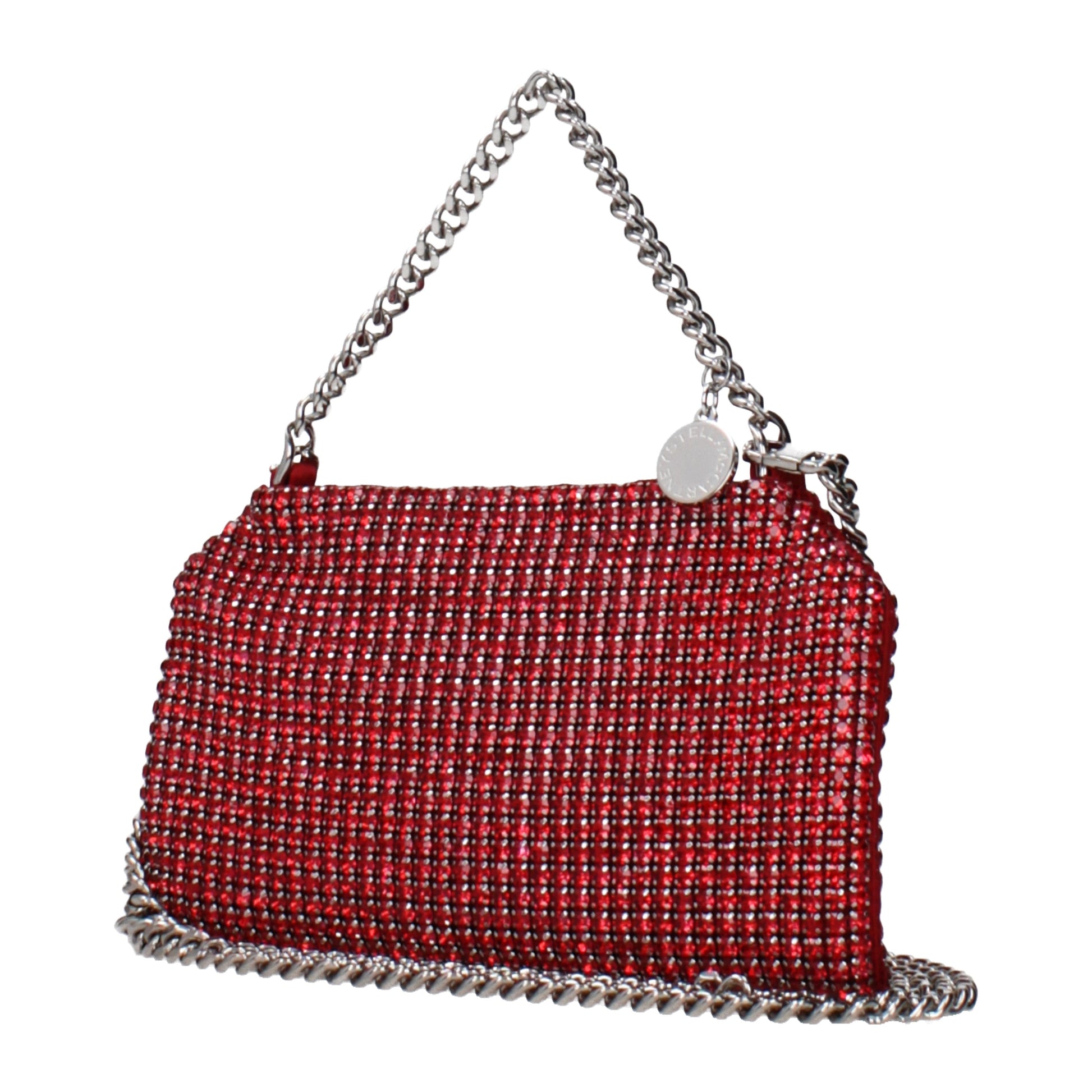 Stella McCartney Handbags Women Rhinestone Red