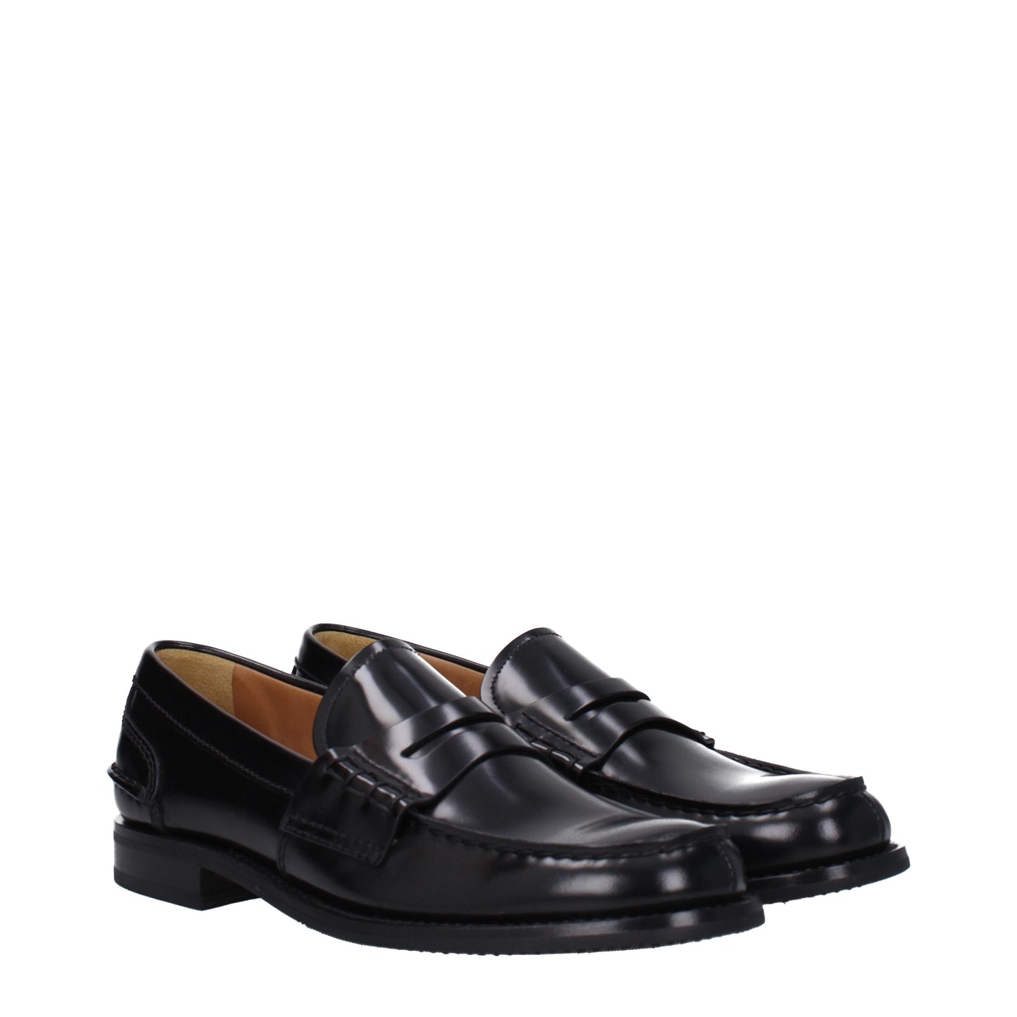 Church's Women's Loafers in Leather Black