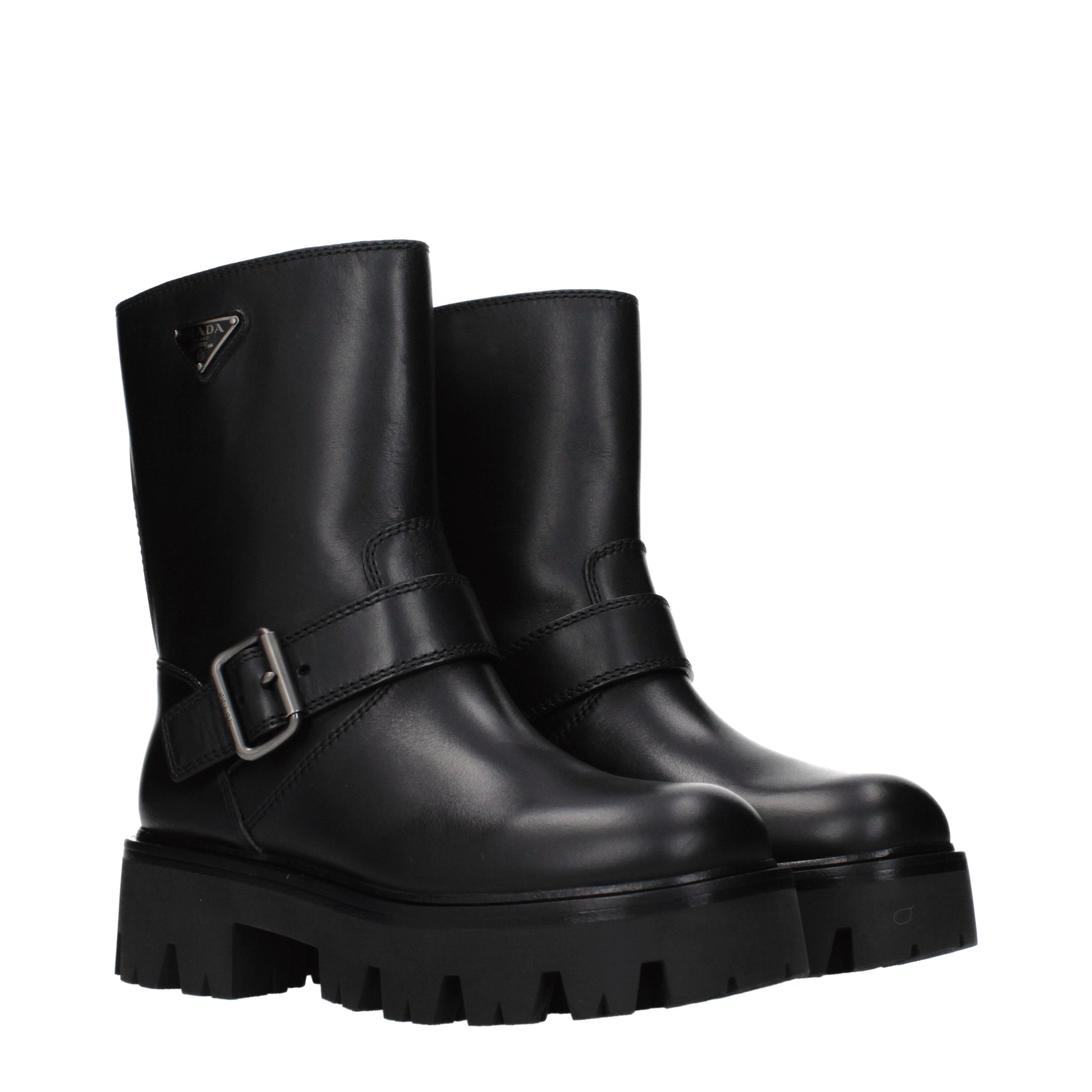 Prada Women's Ankle Boots Leather