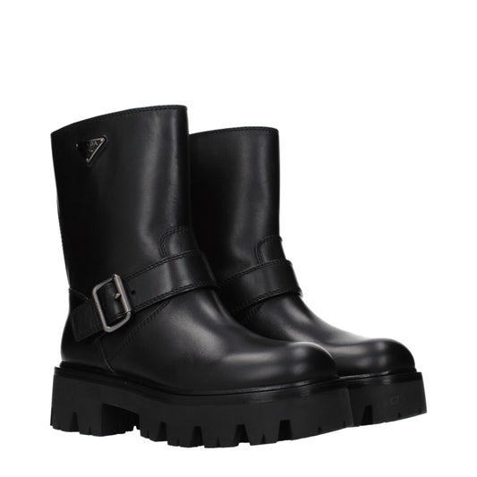 Prada Women's Ankle Boots Leather