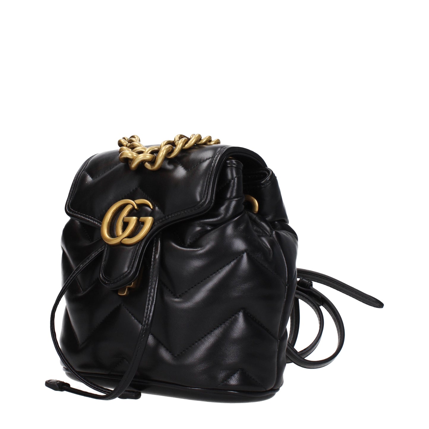 Gucci Backpacks and Bumbags Women Leather Black