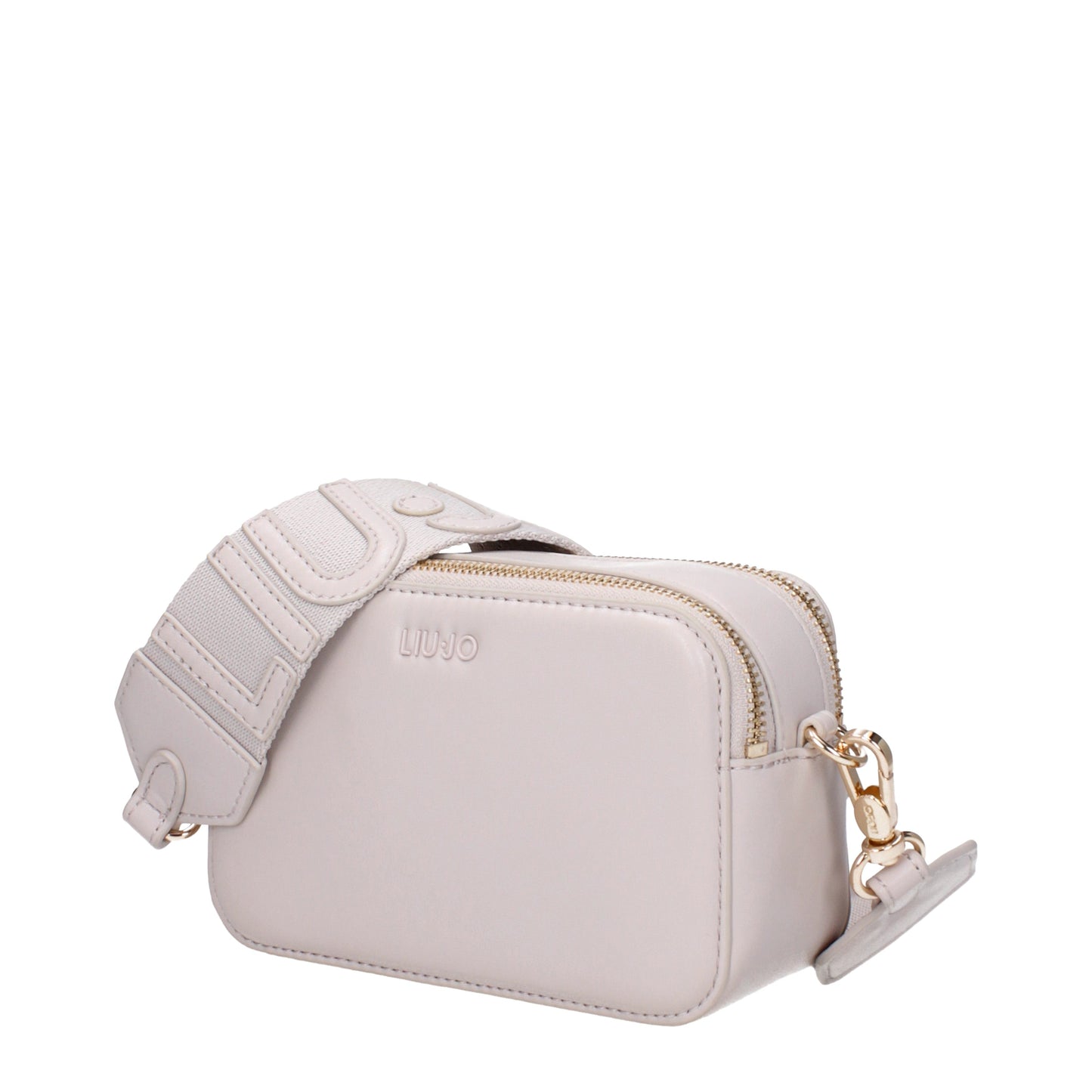 Liu Jo Crossbody Bags Women Polyester Beige/Champagne