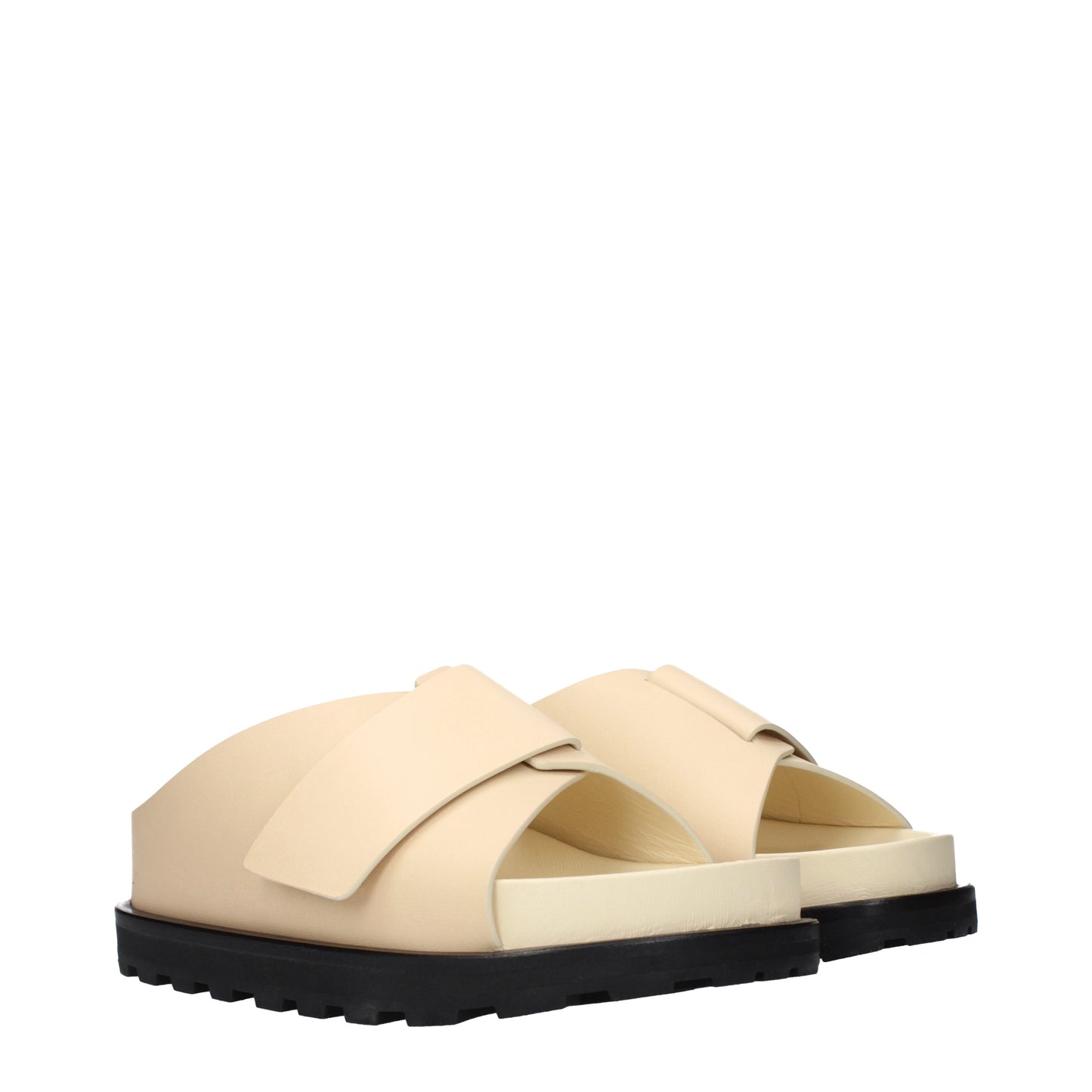 Jil Sander Women's Sandals Leather
