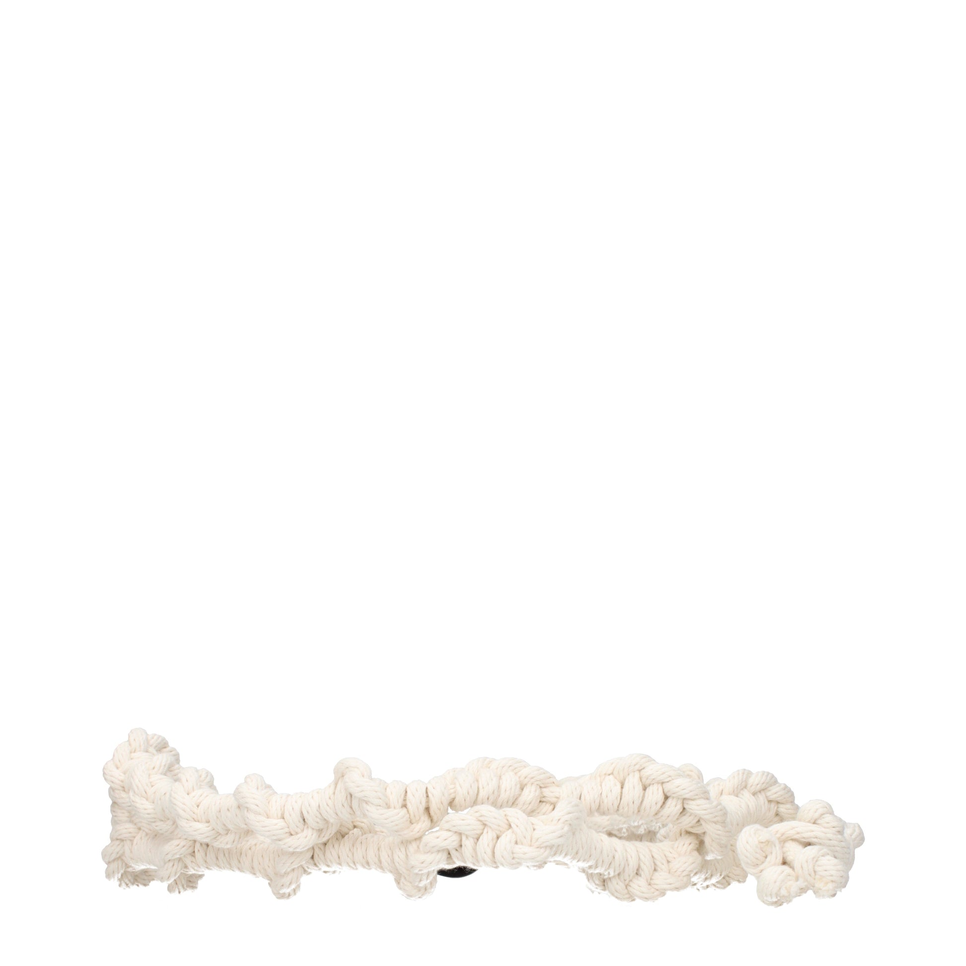 Alanui Belts Women Cotton Beige