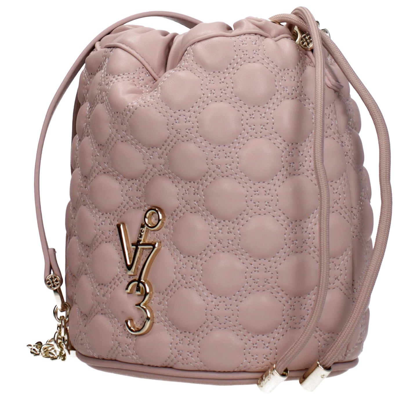 V°73 Crossbody Bags Women Polyurethane Pink/Powder Pink