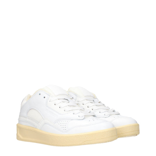 Jil Sander Sneakers Women Leather White/Ecru