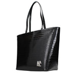 Karl Lagerfeld Shoulder Bags Women Polyurethane Black