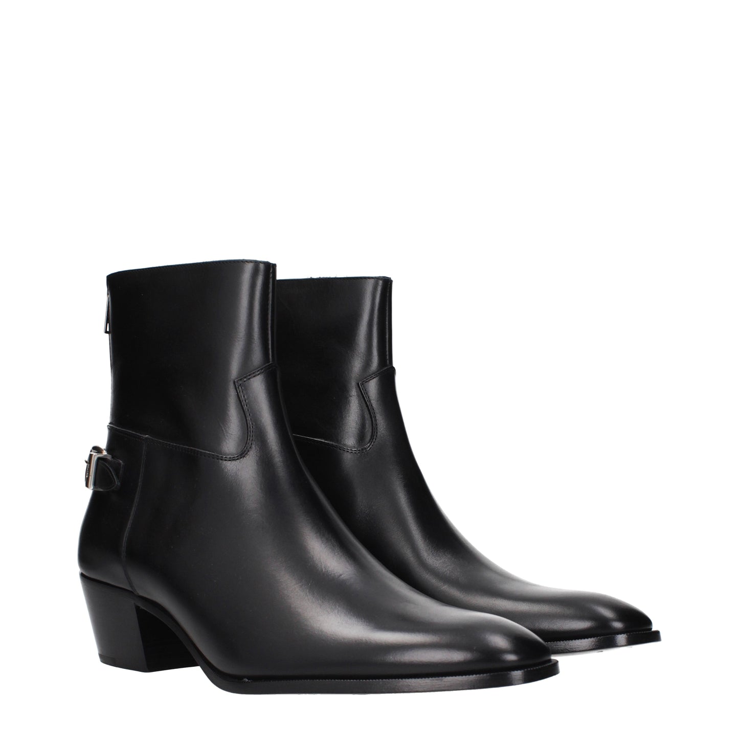 Celine Men's Ankle Boots Leather