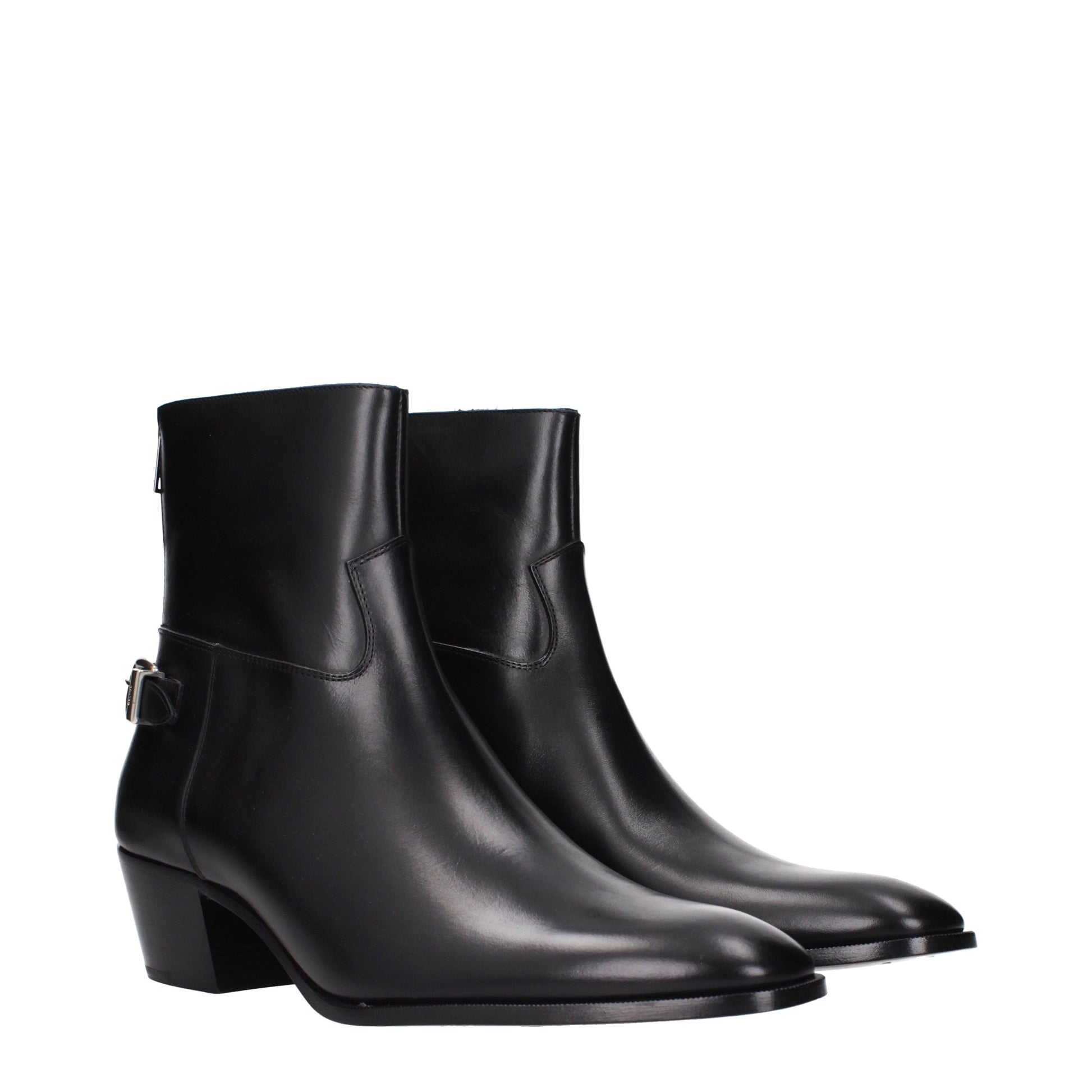 Celine Men's Ankle Boots Leather