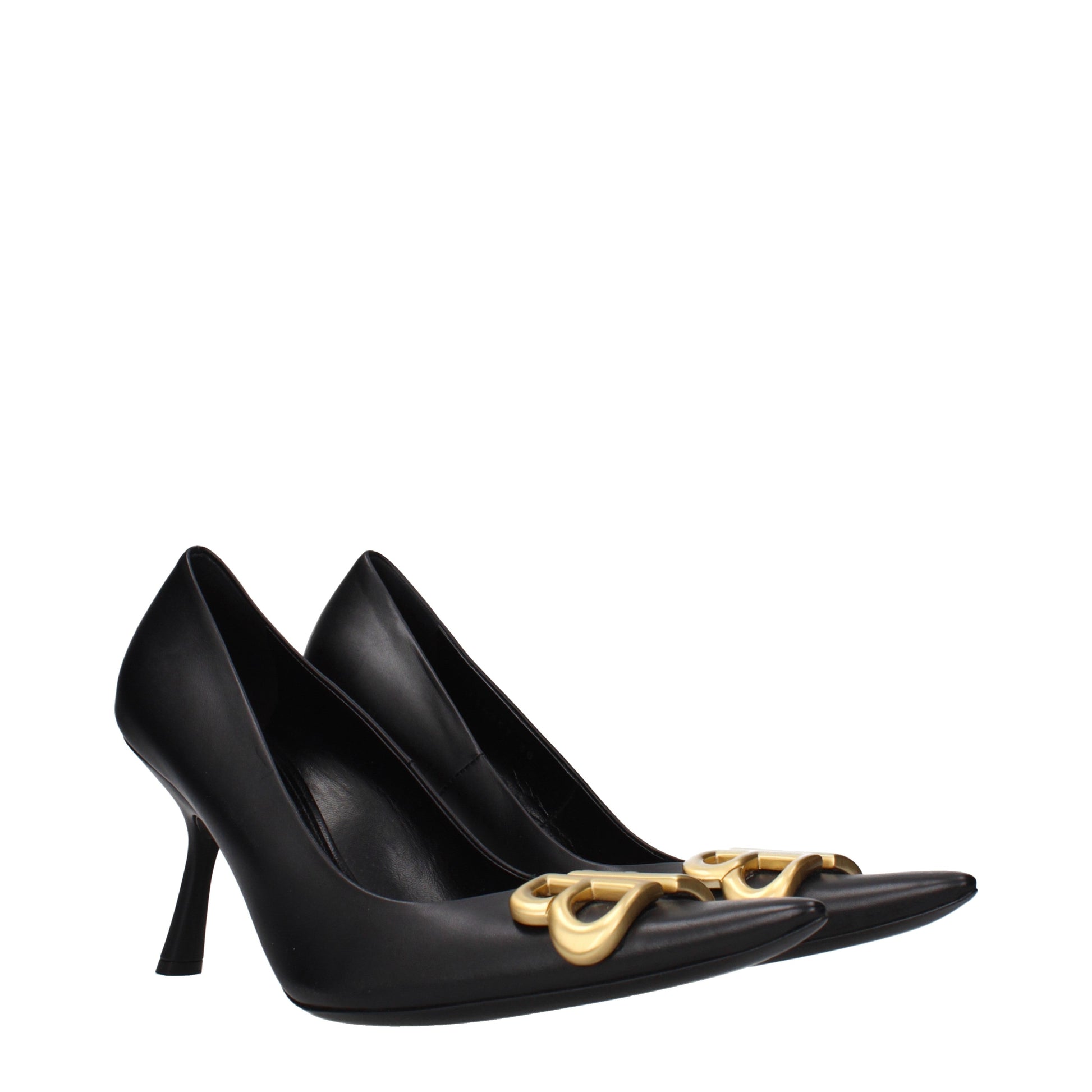 Balenciaga Pumps Women Leather Black