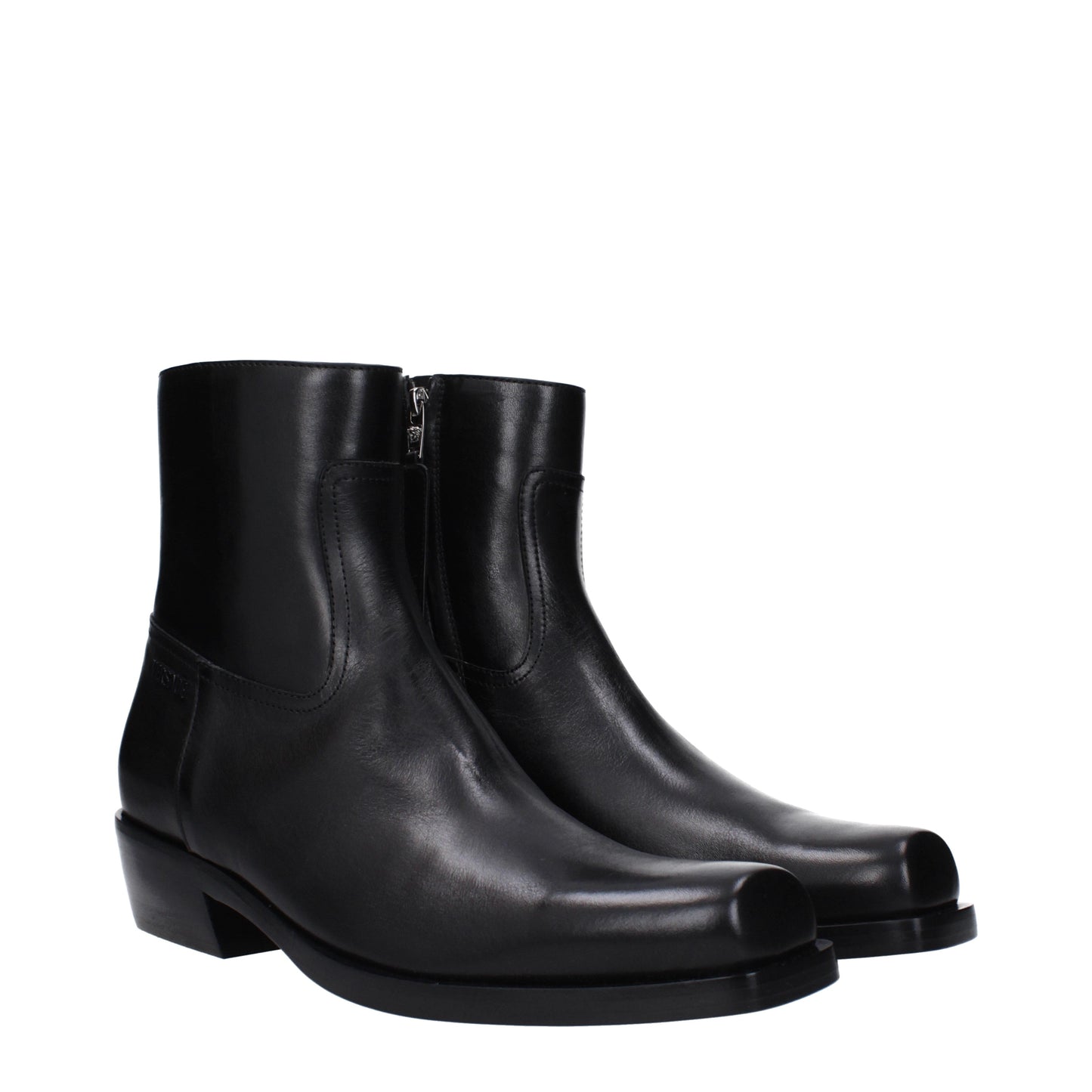 Versace Men's Ankle Boots Leather