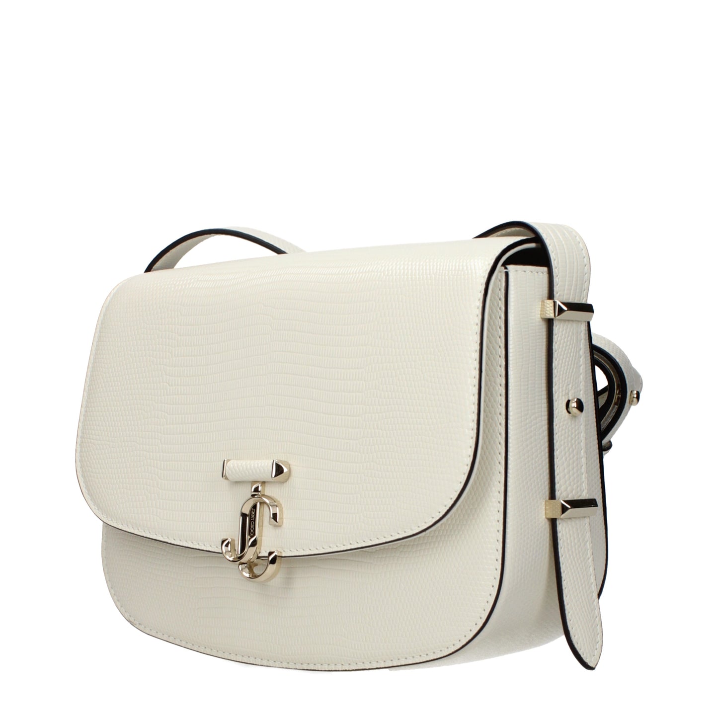 Jimmy Choo Crossbody Bags Women Leather White/Milk