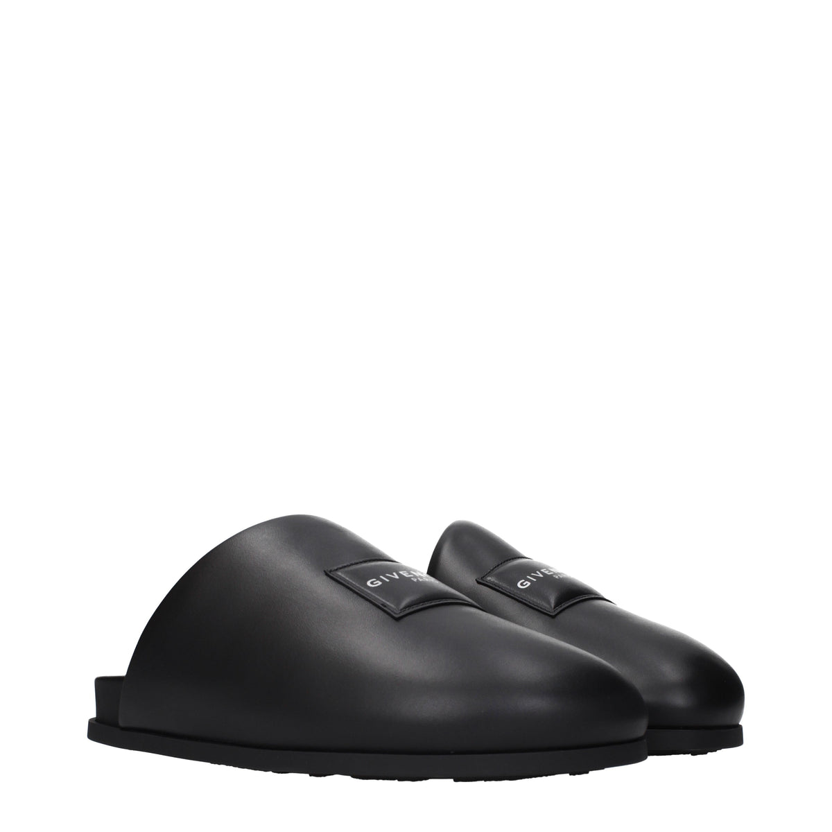 Givenchy Slippers and Clogs Men Leather Black