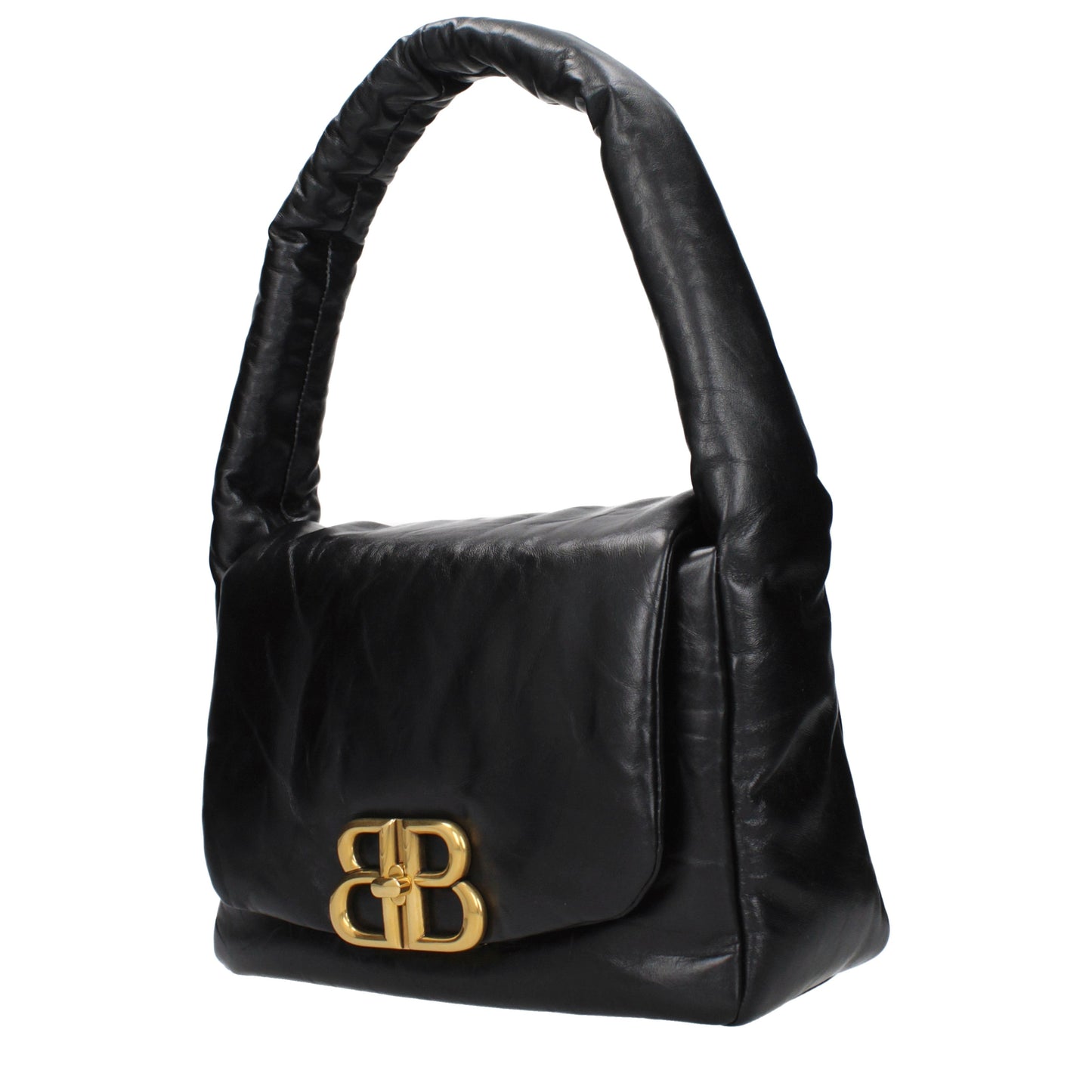 Balenciaga Handbags Women Leather Black